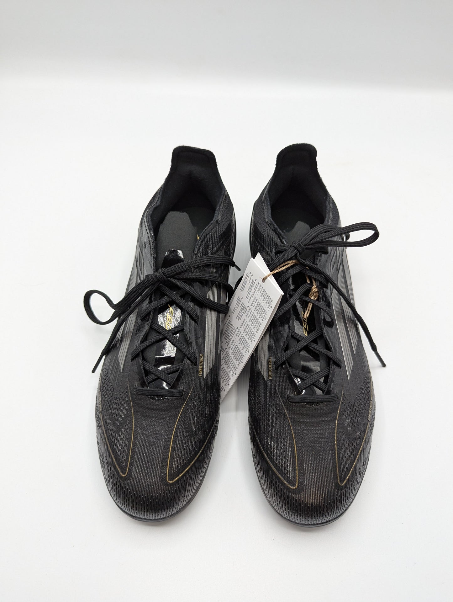 Adidas F50 Pro Firm Ground Boots Kids - Black / Gold
