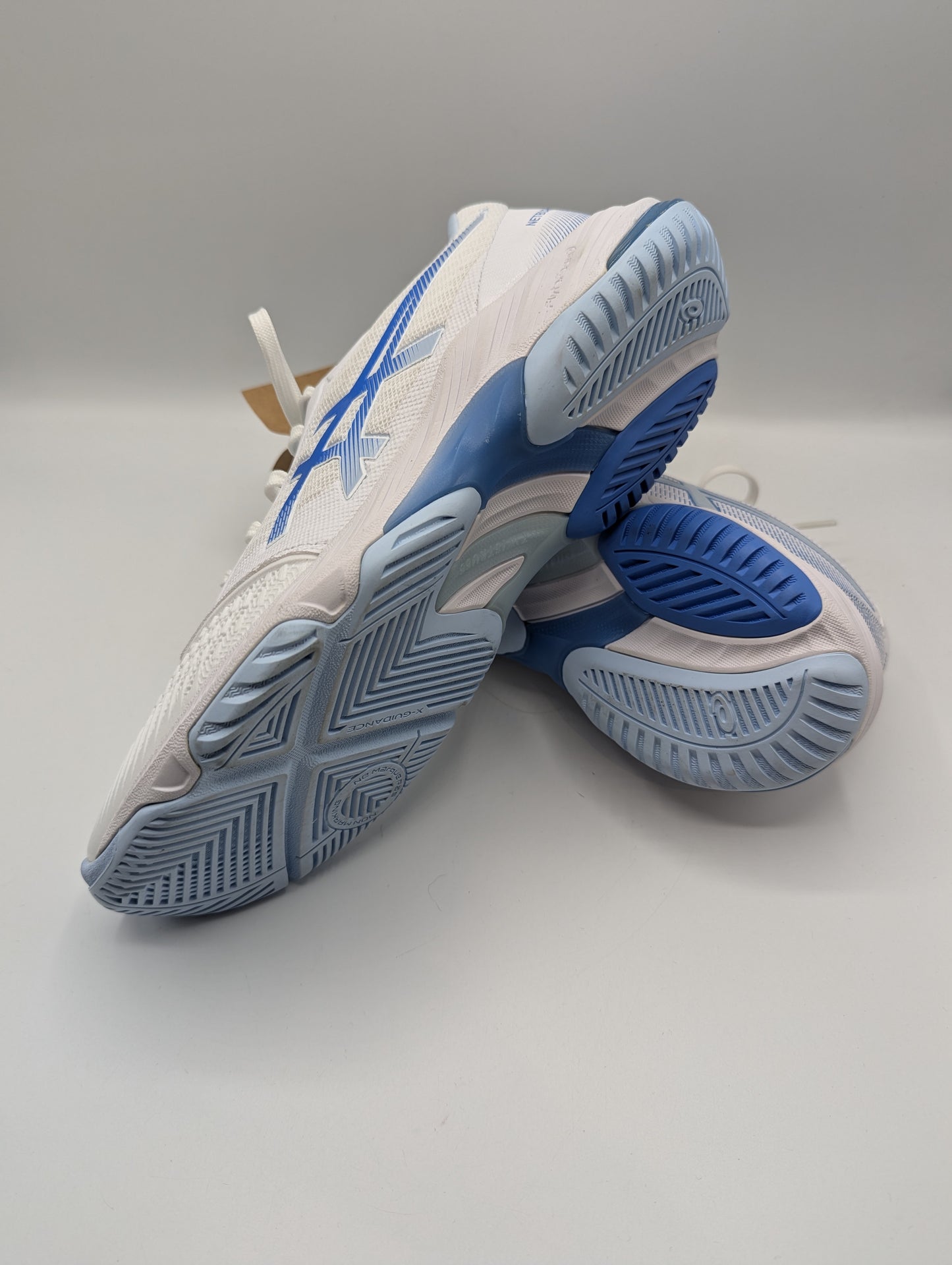 Asics Netburner Ballistic Ff 3 Netball Shoes Womens - Blue / White