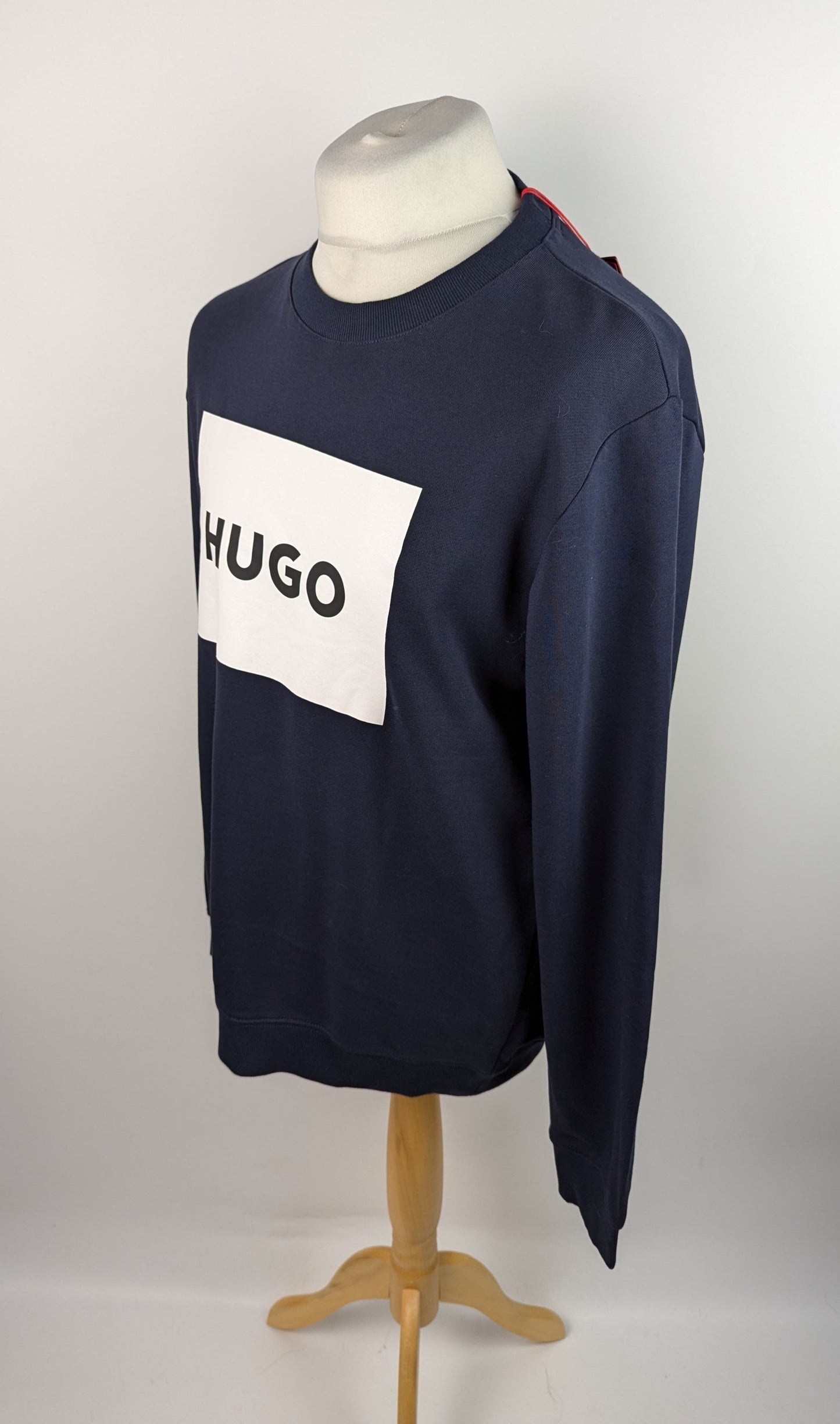 HUGO Men's Duragol Jumper - Navy