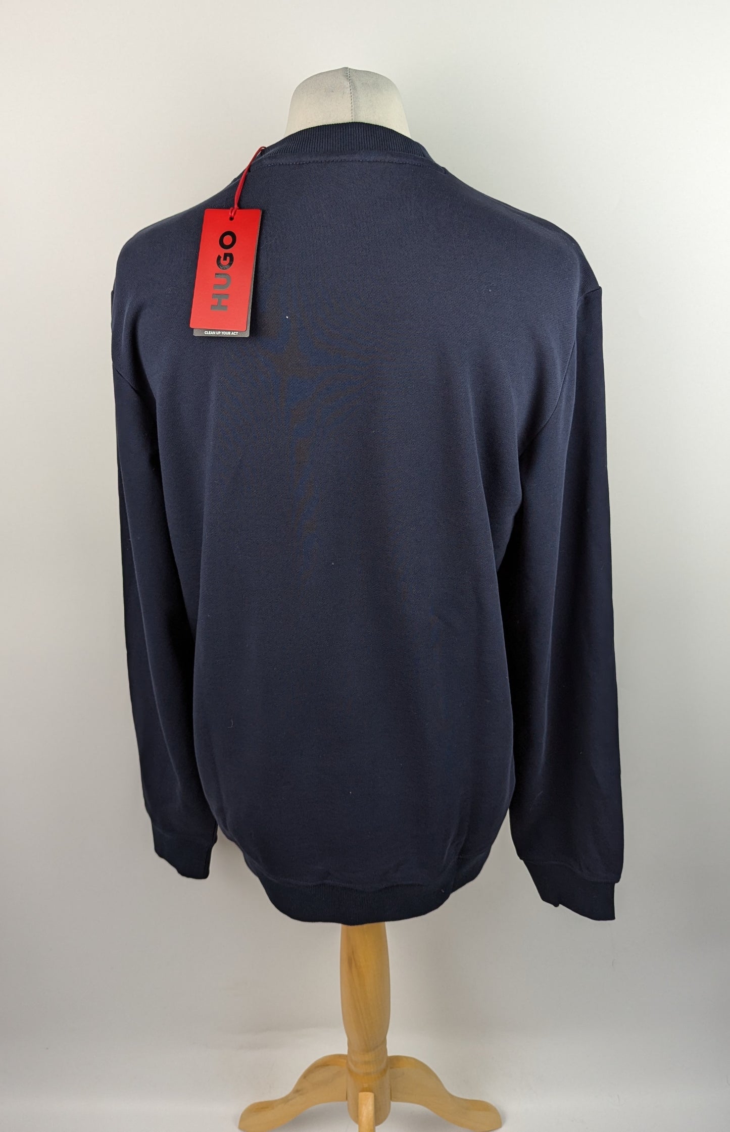 HUGO Men's Duragol Jumper - Navy