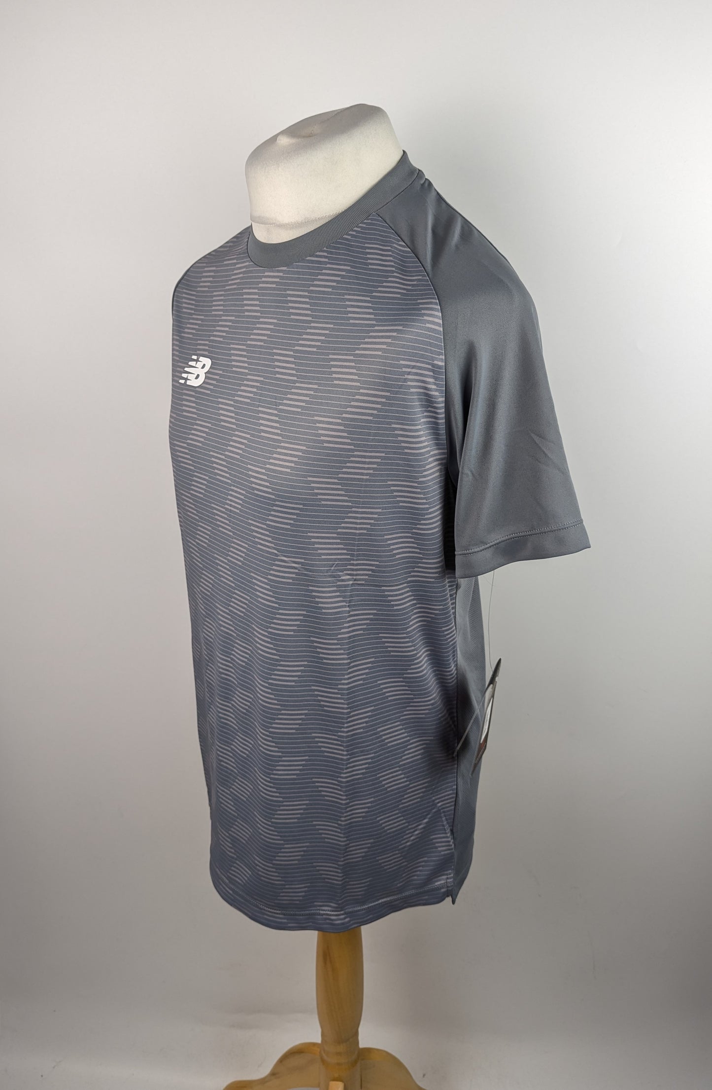 New Balance Mens Gym Top - Grey