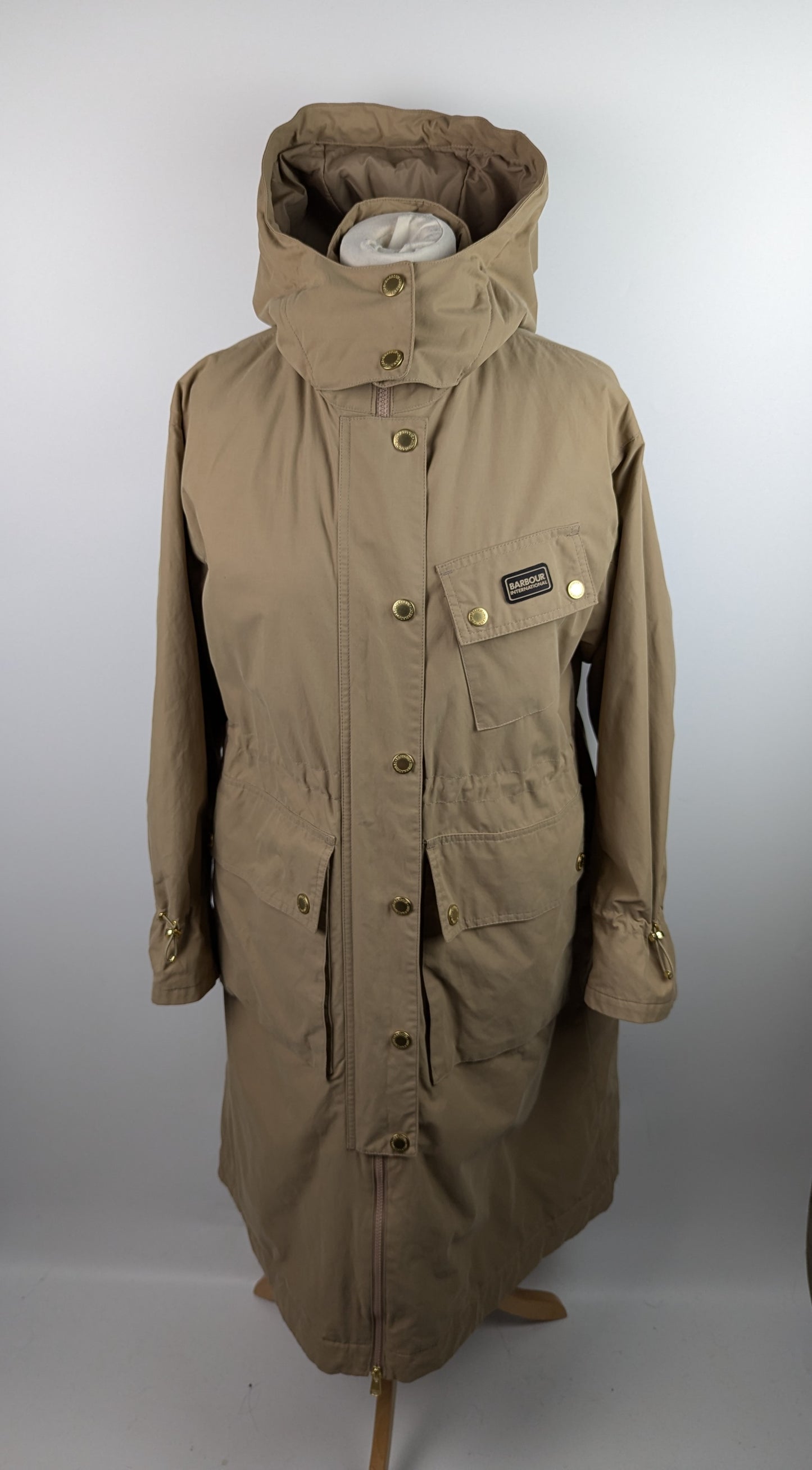 Barbour International Roberta Showerproof Jacket - Tan