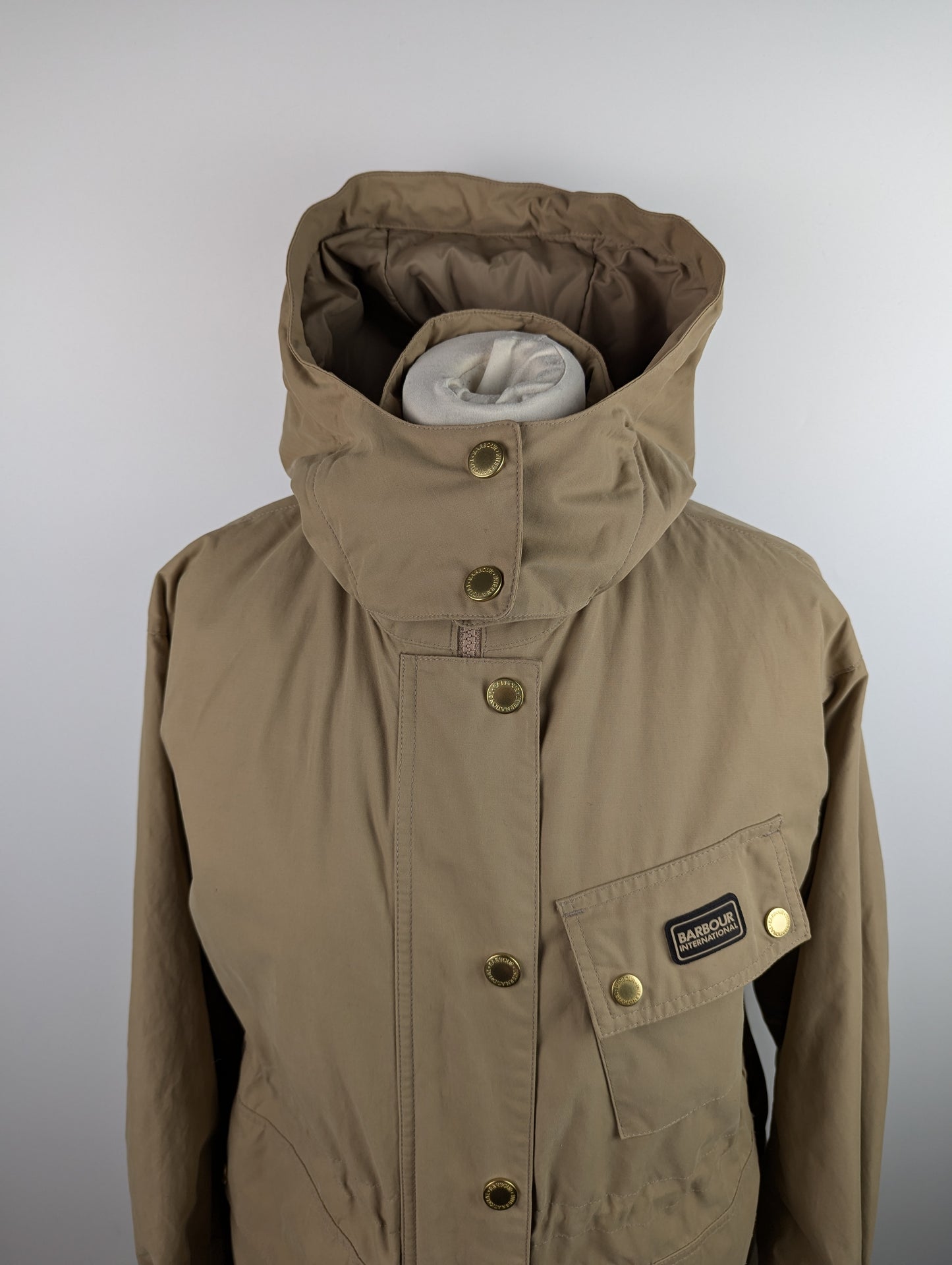 Barbour International Roberta Showerproof Jacket - Tan