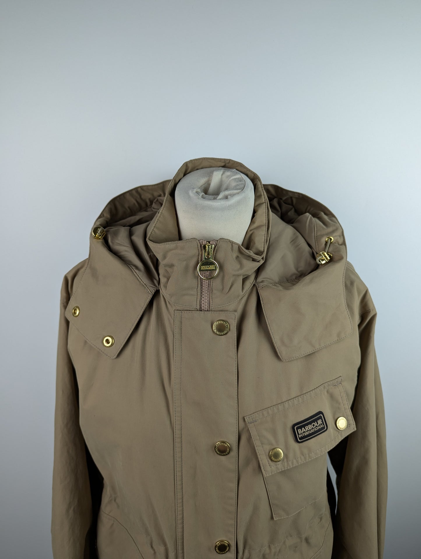 Barbour International Roberta Showerproof Jacket - Tan
