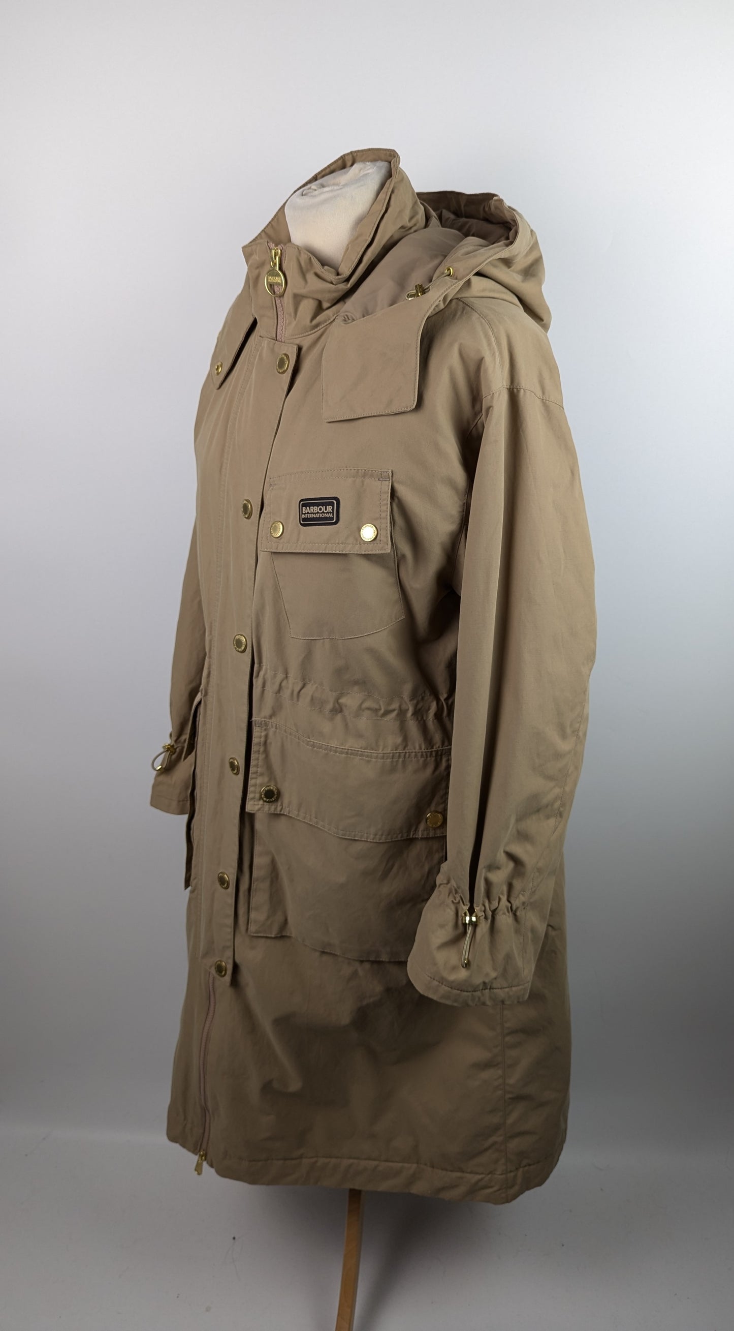 Barbour International Roberta Showerproof Jacket - Tan