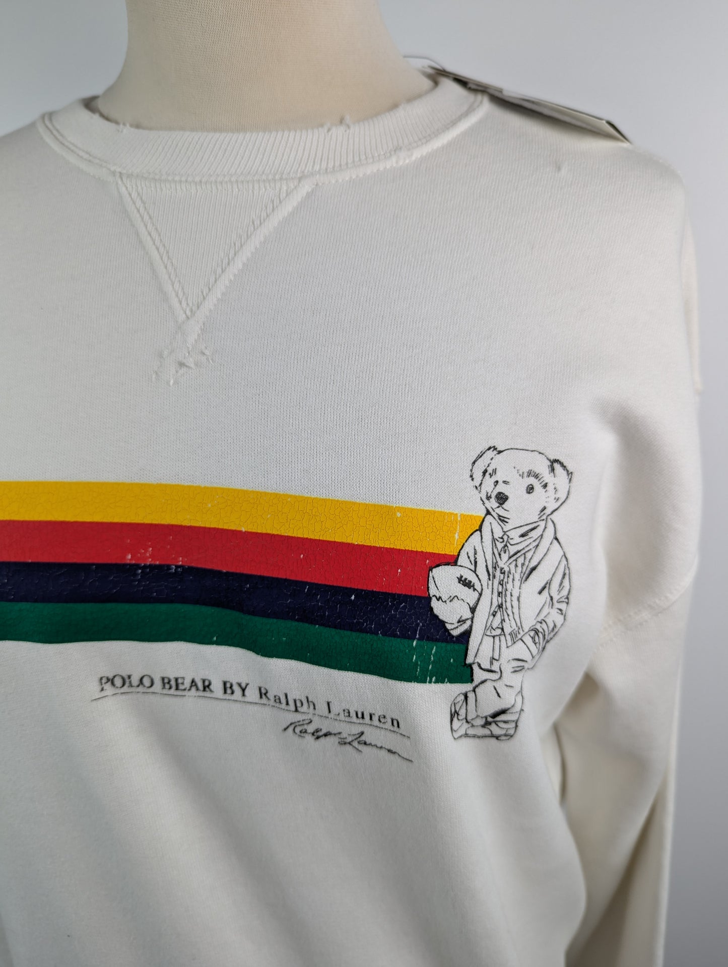 Polo Ralph Lauren Polo Bear Fleece Pullover - White