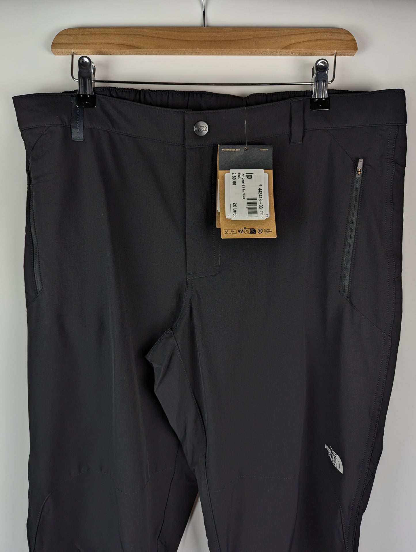 The North Face Mens Quest Softshell Pants - Black