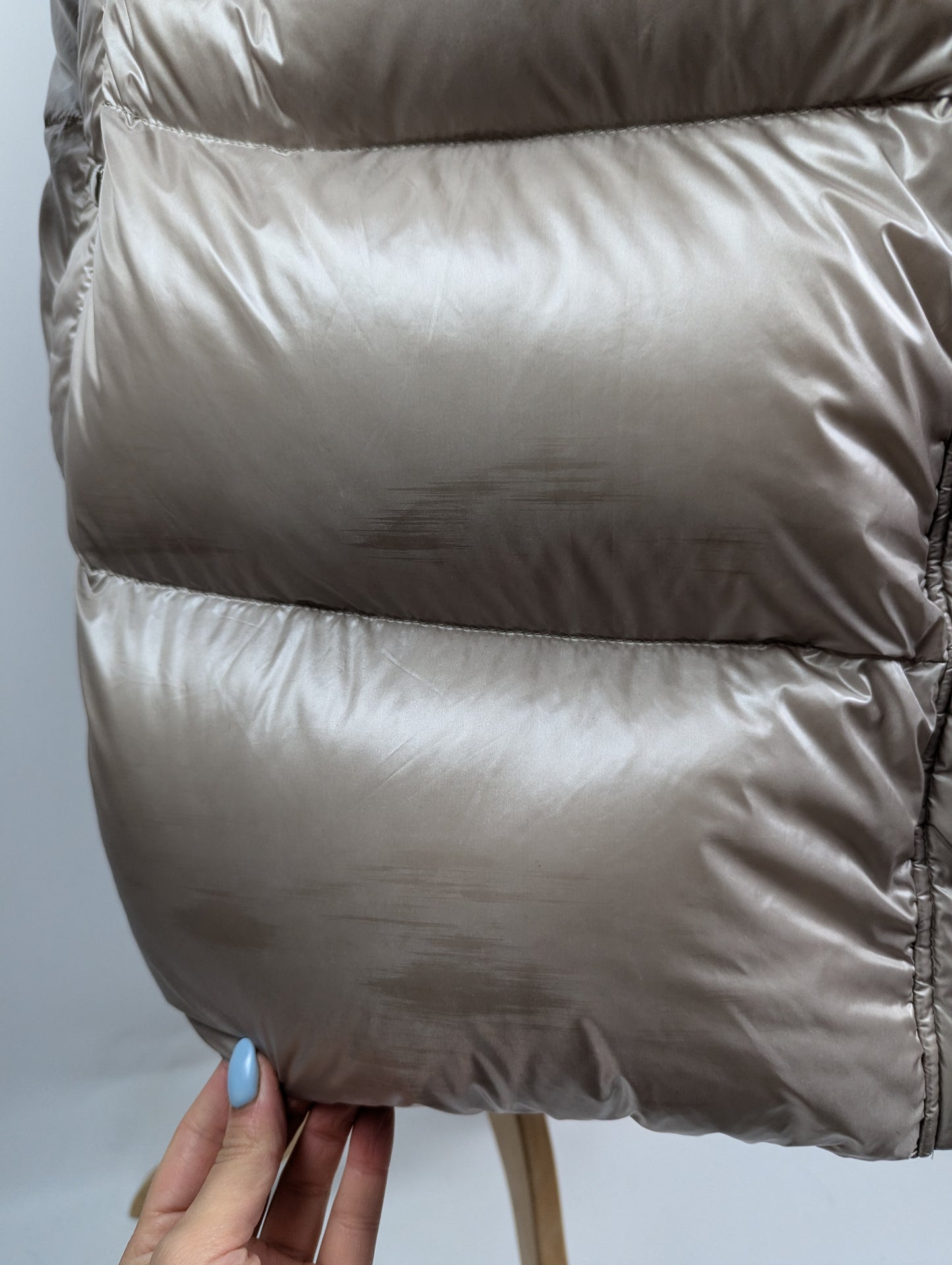 WOOLRICH Aliquippa Long Down Jacket - Taupe