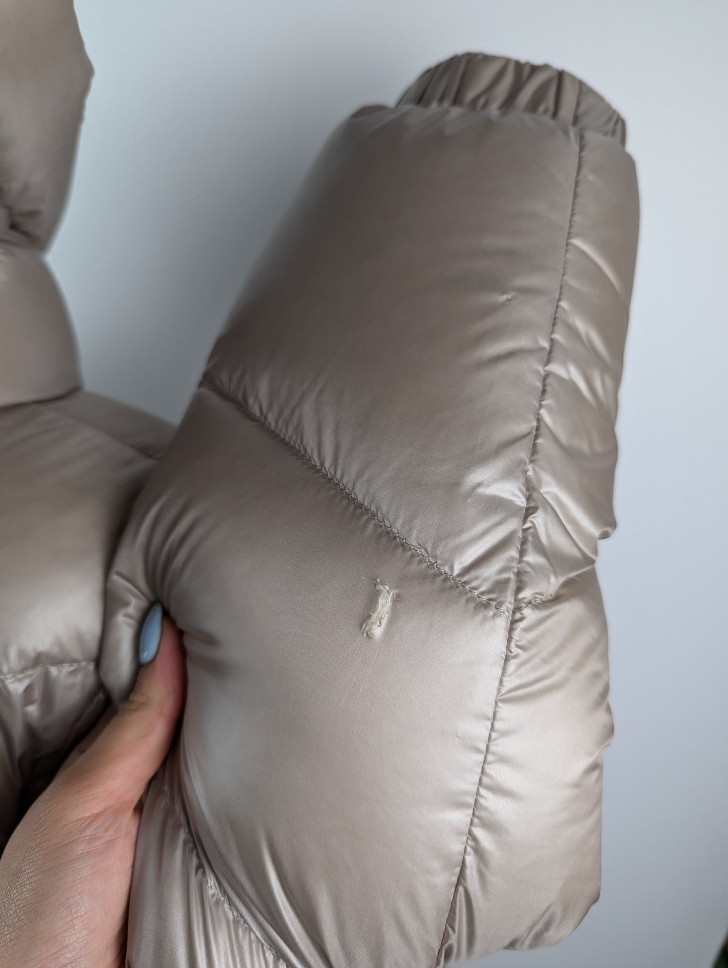 WOOLRICH Aliquippa Long Down Jacket - Taupe