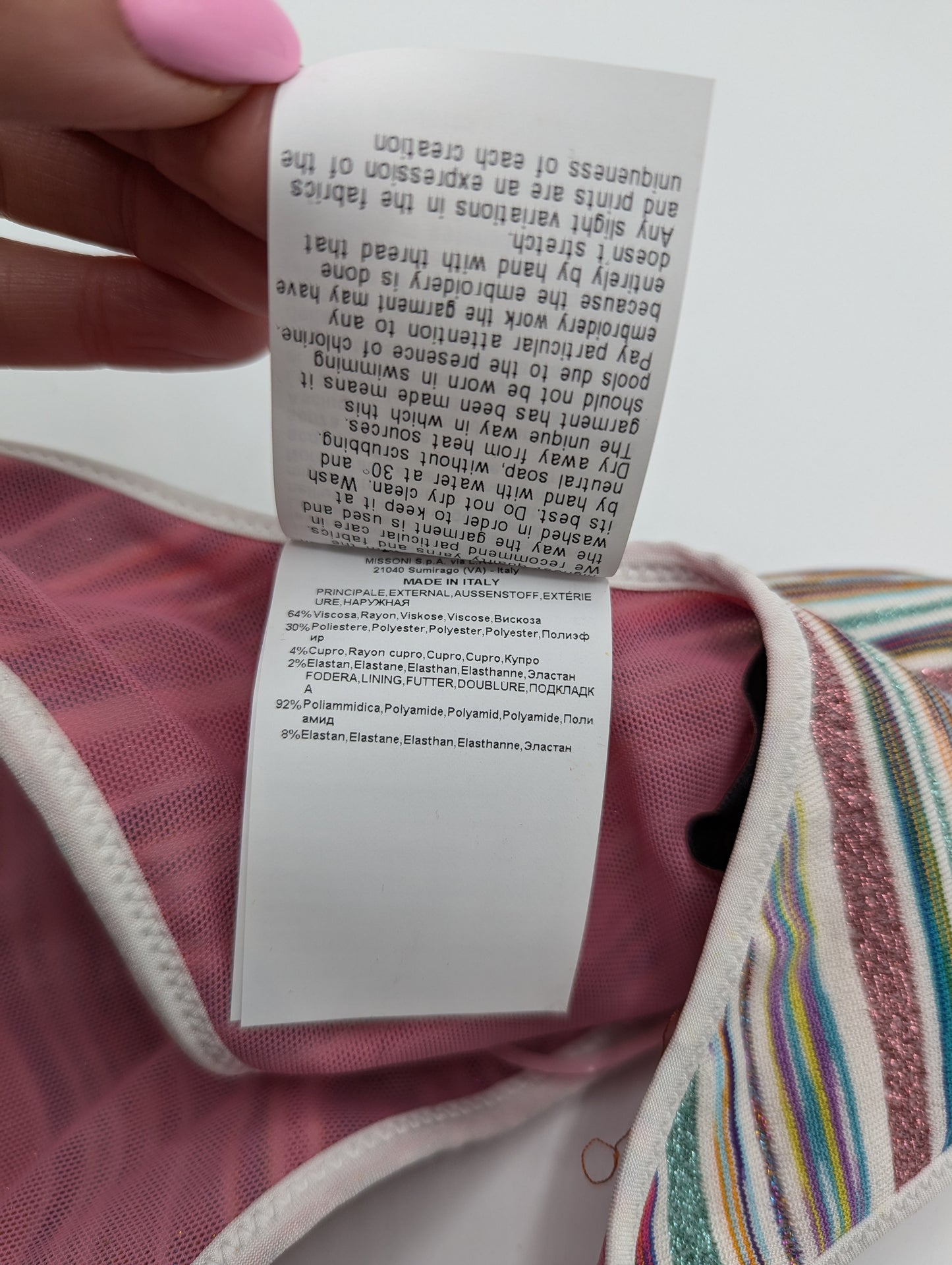 Missoni Mare stripe bikini - Multi