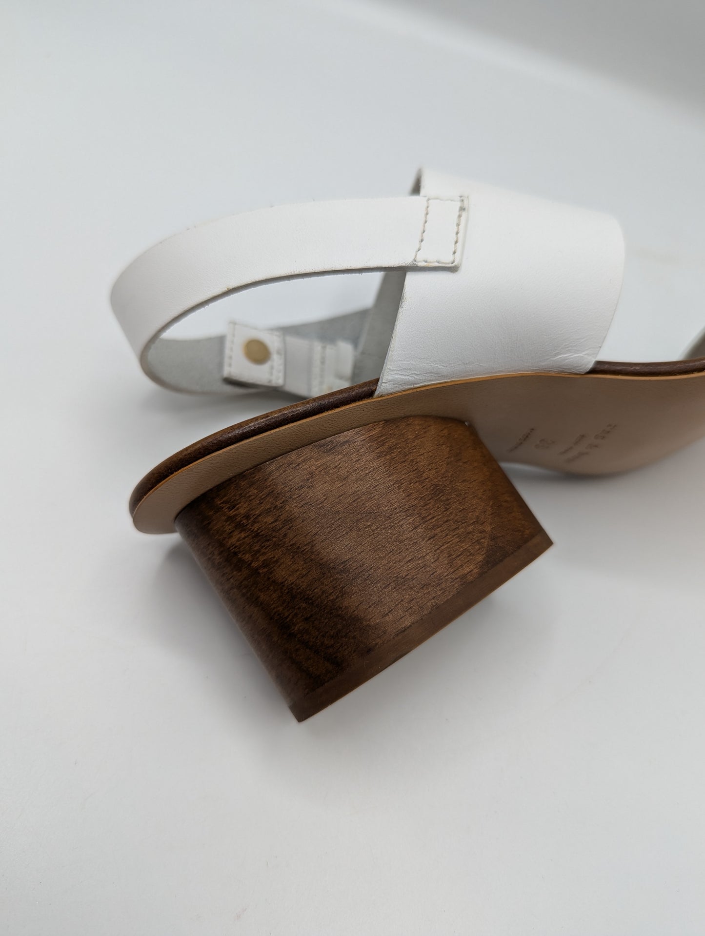 Rag & Bone City Sandal Leather - White / Brown