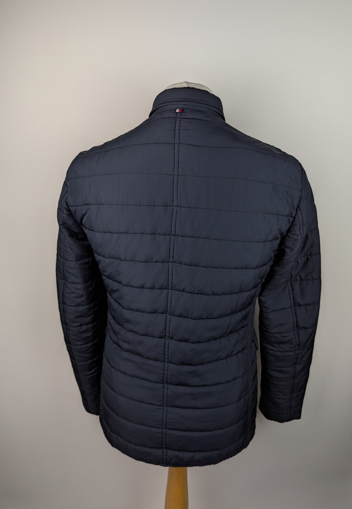 Tommy Hilfiger Mens Quilted Down Jacket - Blue