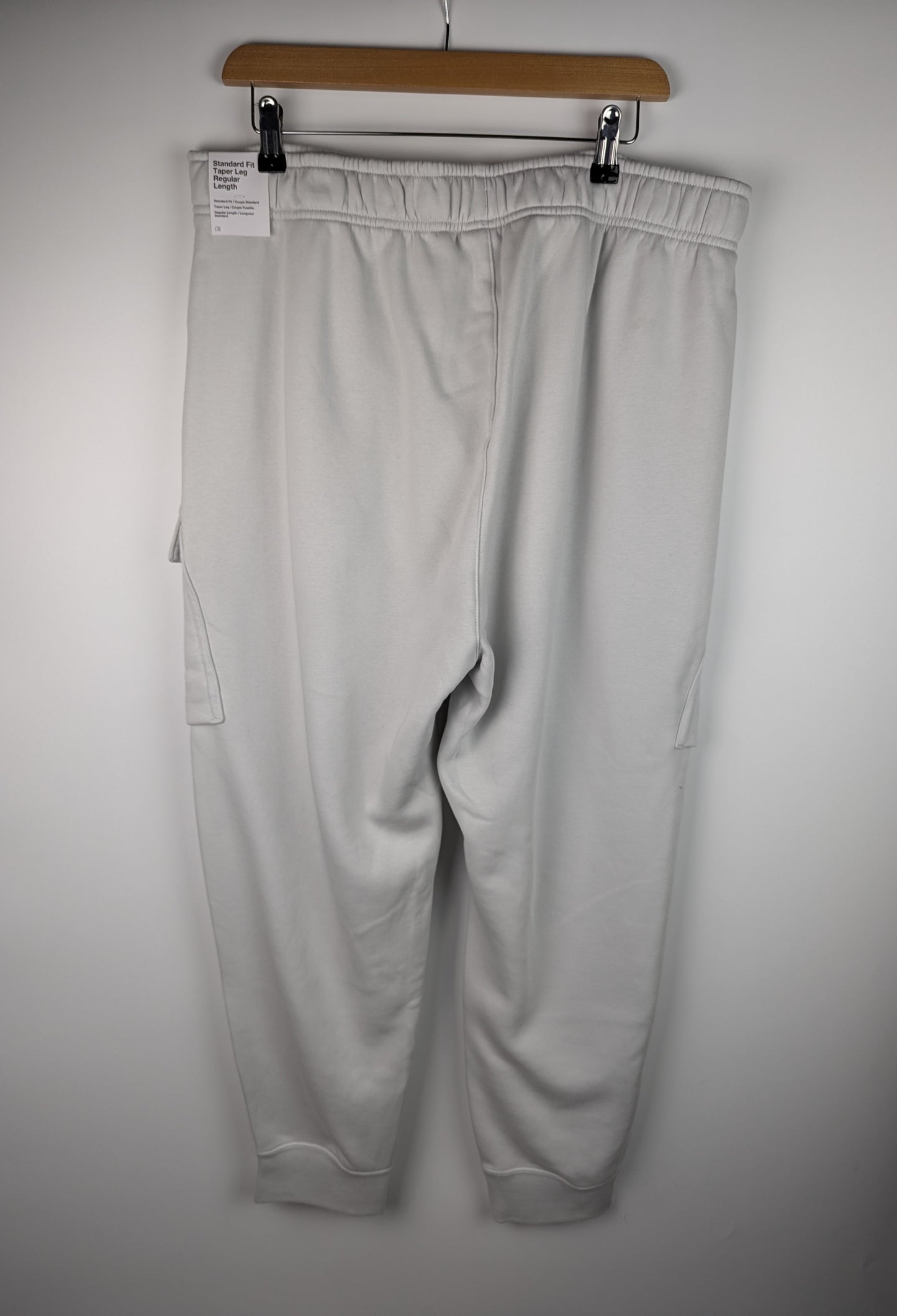 Nike Swoosh Air Cargo Fleece Joggers Mens -Grey / White