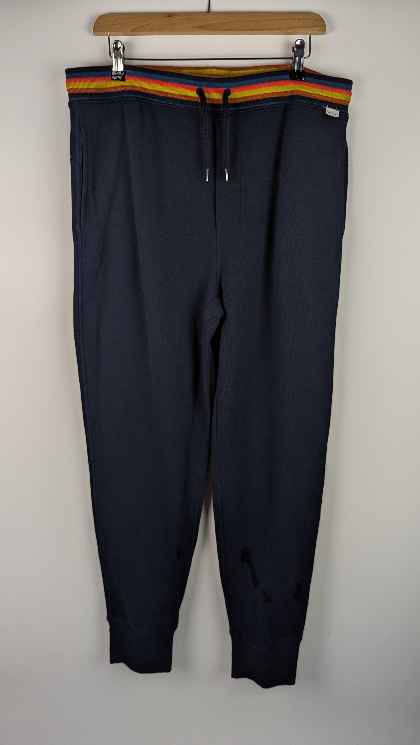 Paul Smith Stripe Jogging Bottoms - Navy / Multi