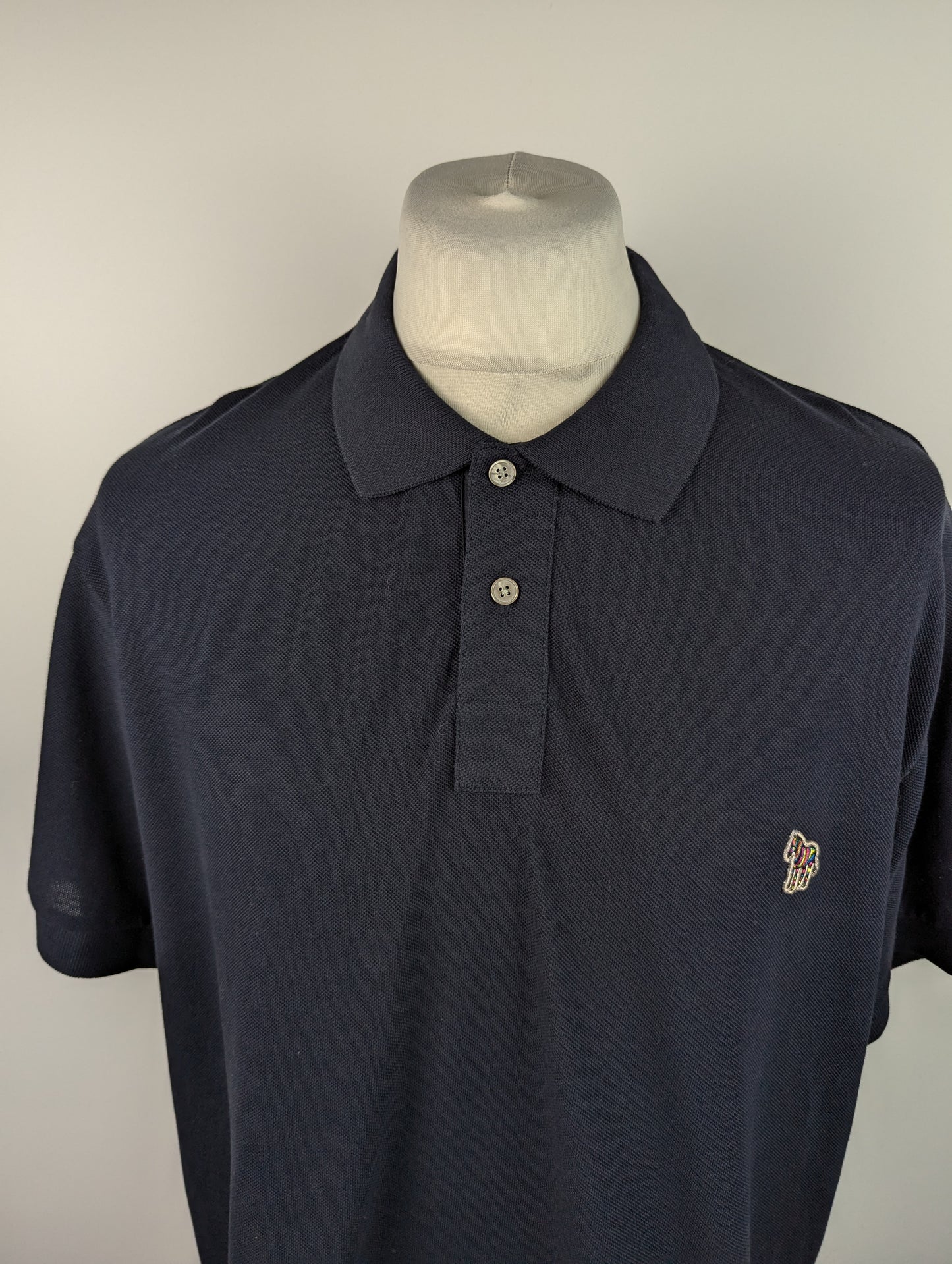 PS Paul Smith Logo Polo Shirt - Navy