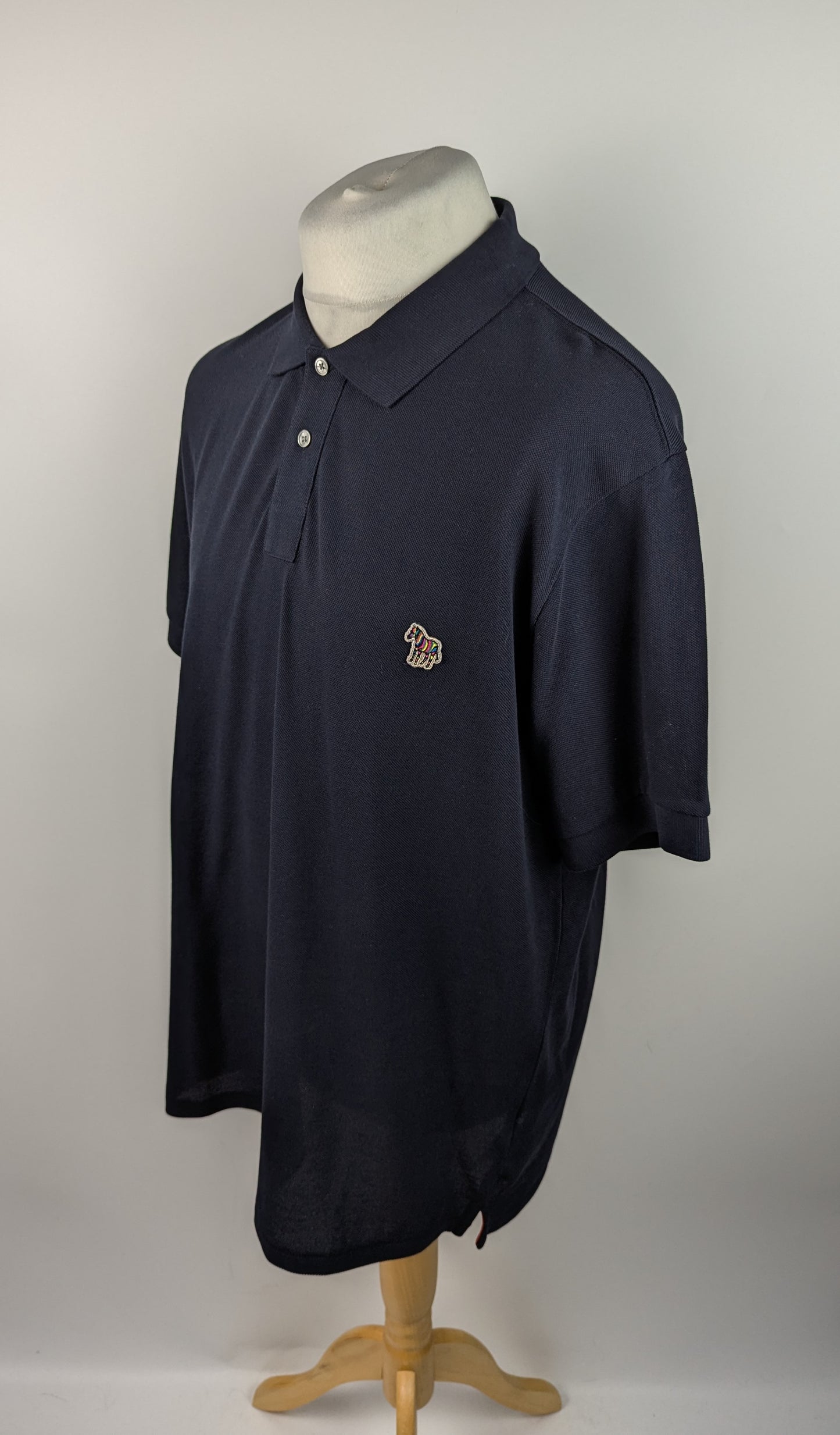 PS Paul Smith Logo Polo Shirt - Navy
