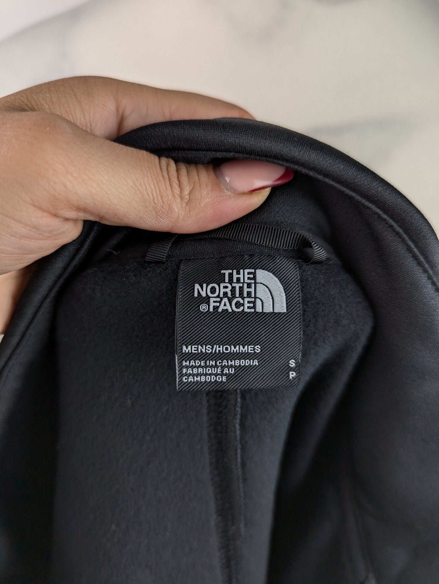 The North Face Crest Full Zip Fleece Mens - Black