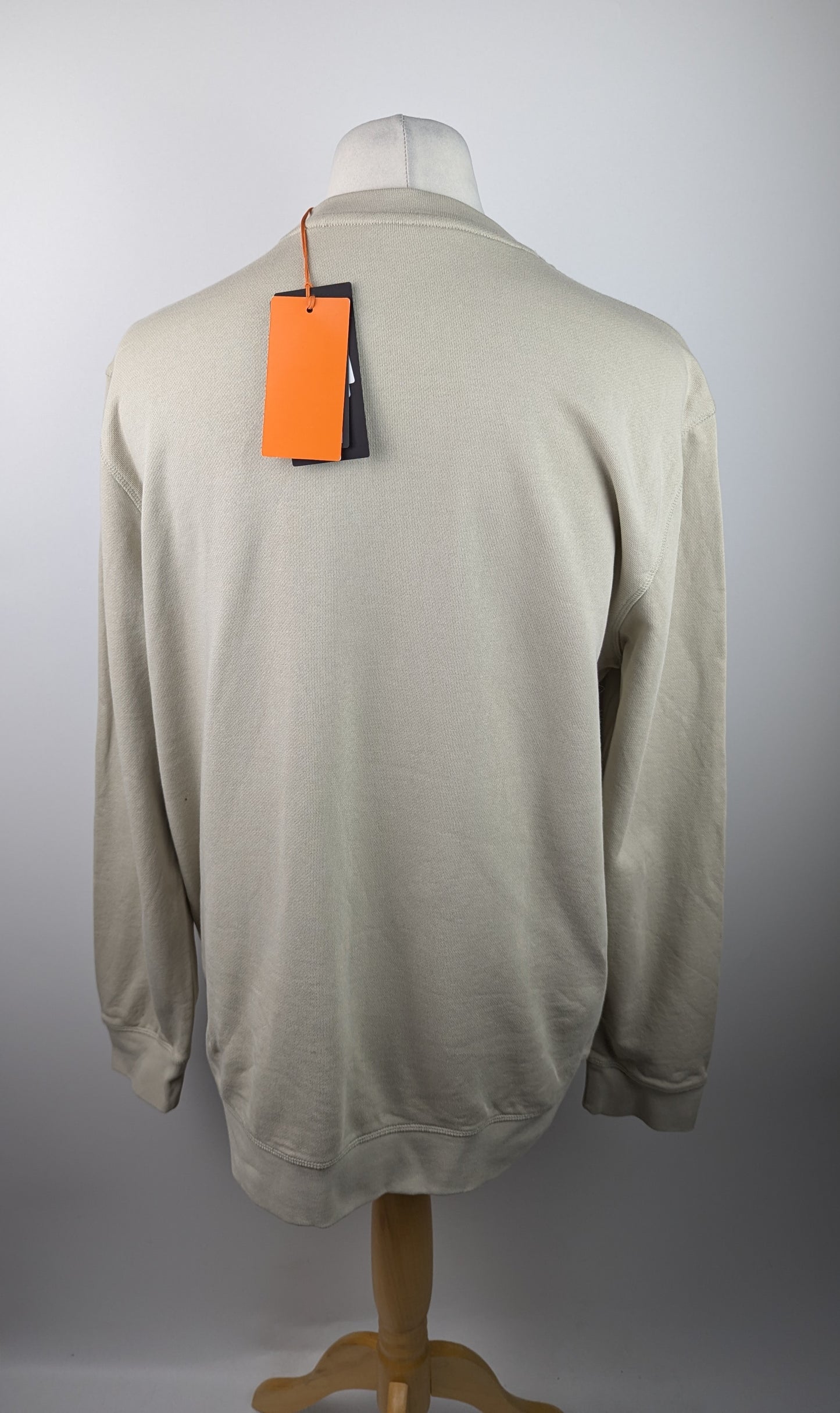 BOSS Westart Crew Mens Jumper - Light Beige