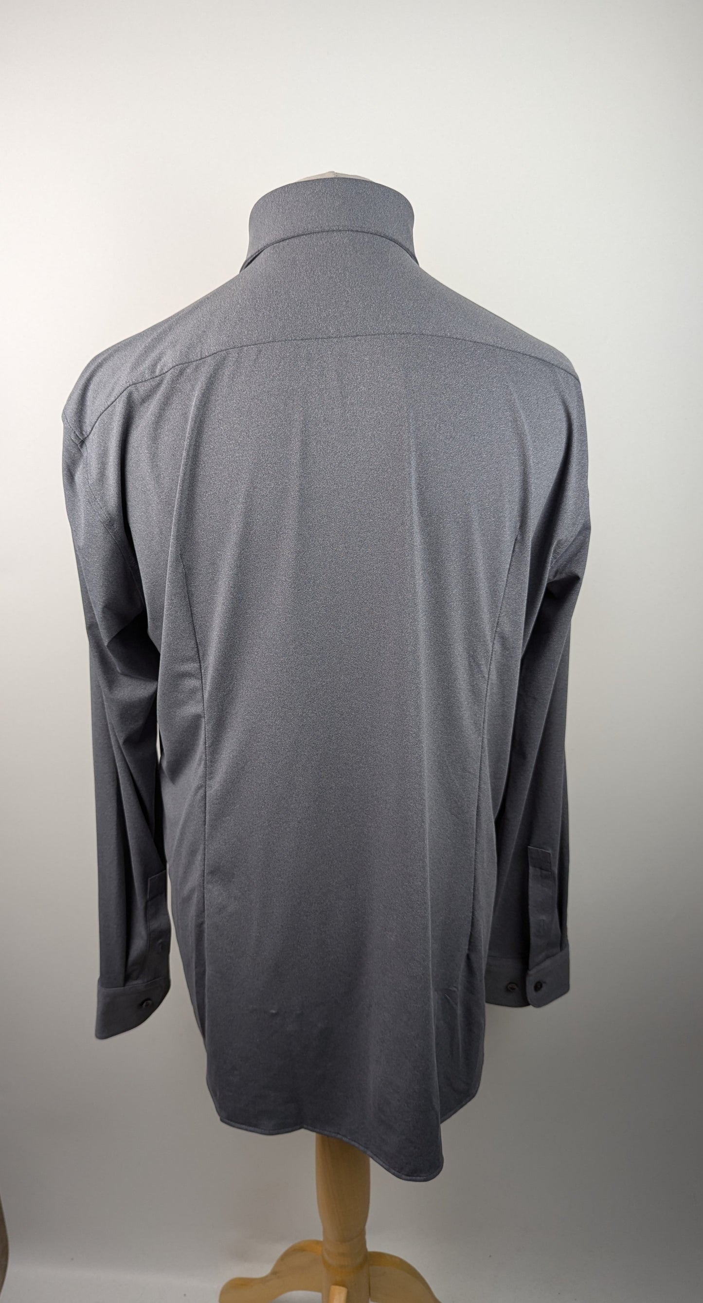 Boss P-Hank-S-Kent-C1-222 mens shirt - Silver / Grey