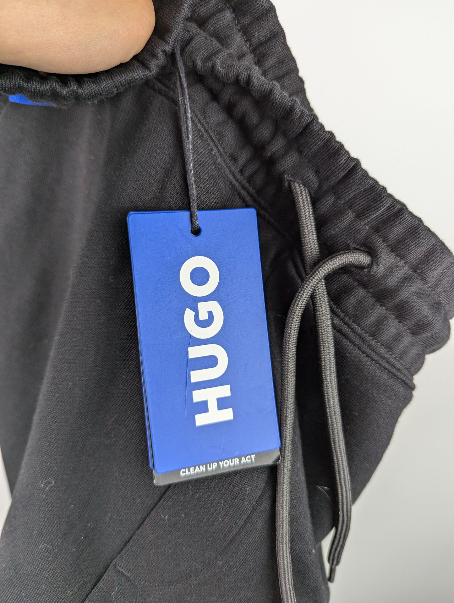 HUGO Mens Napin Regular Fit Joggers - Black