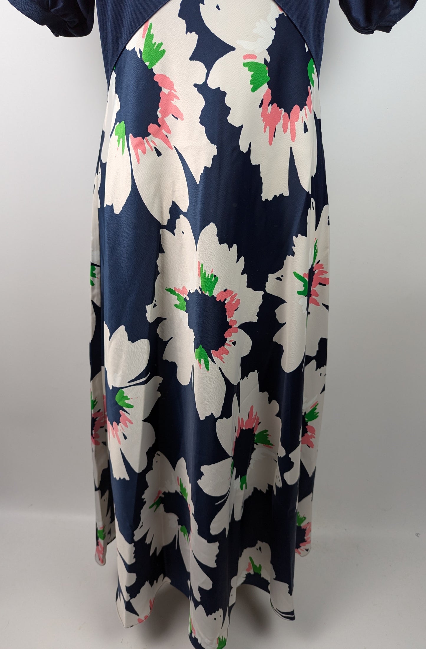 Ted Baker Daysiah A Line Dress - Navy / Multi