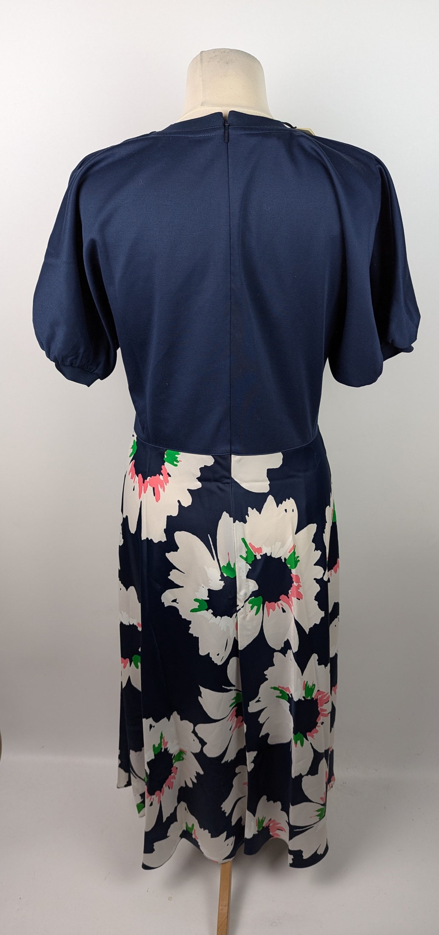 Ted Baker Daysiah A Line Dress - Navy / Multi