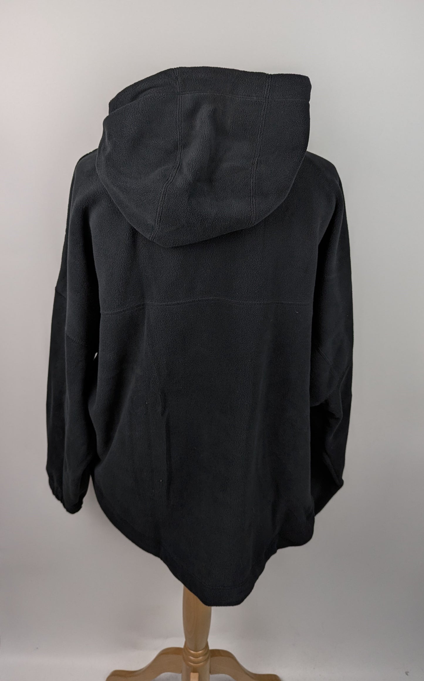 Nike Logo Fleece Hoodie Womens - Black