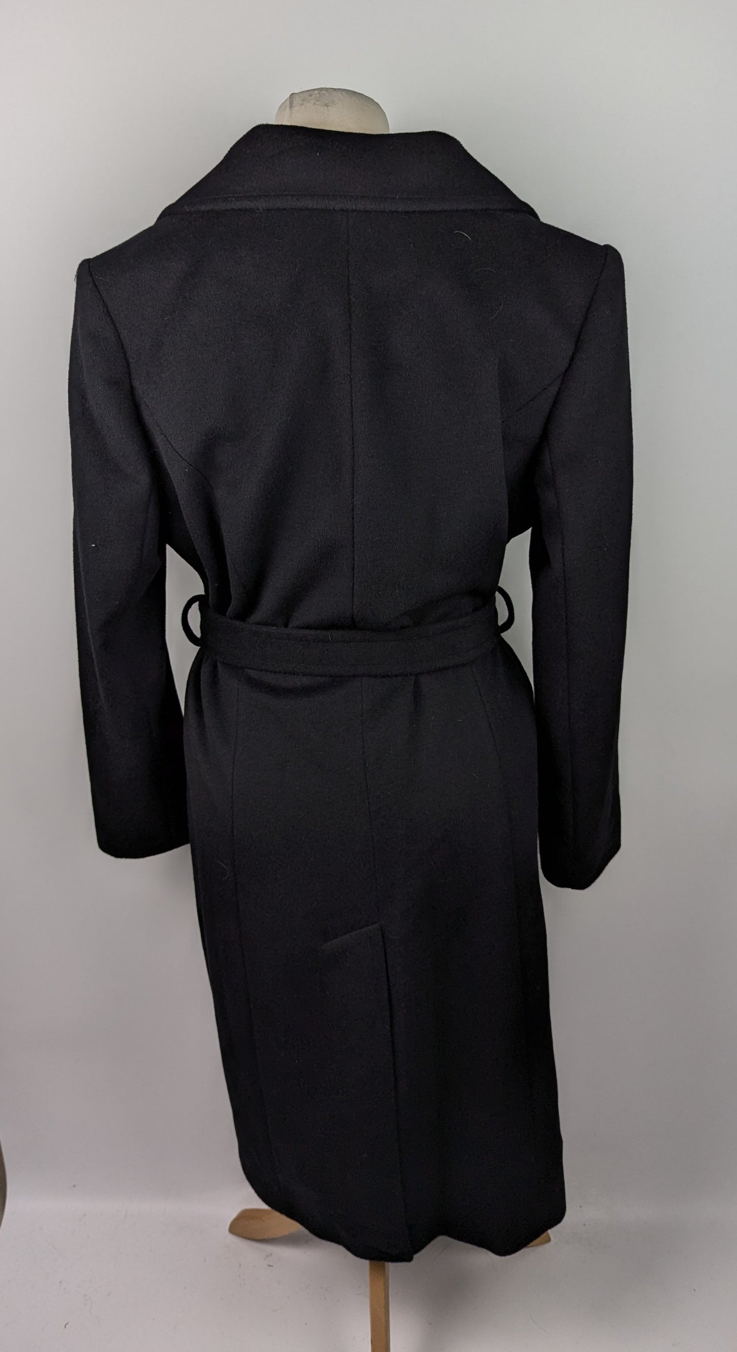 Lauren by Ralph Lauren Belted Wrap Coat Womens - Black