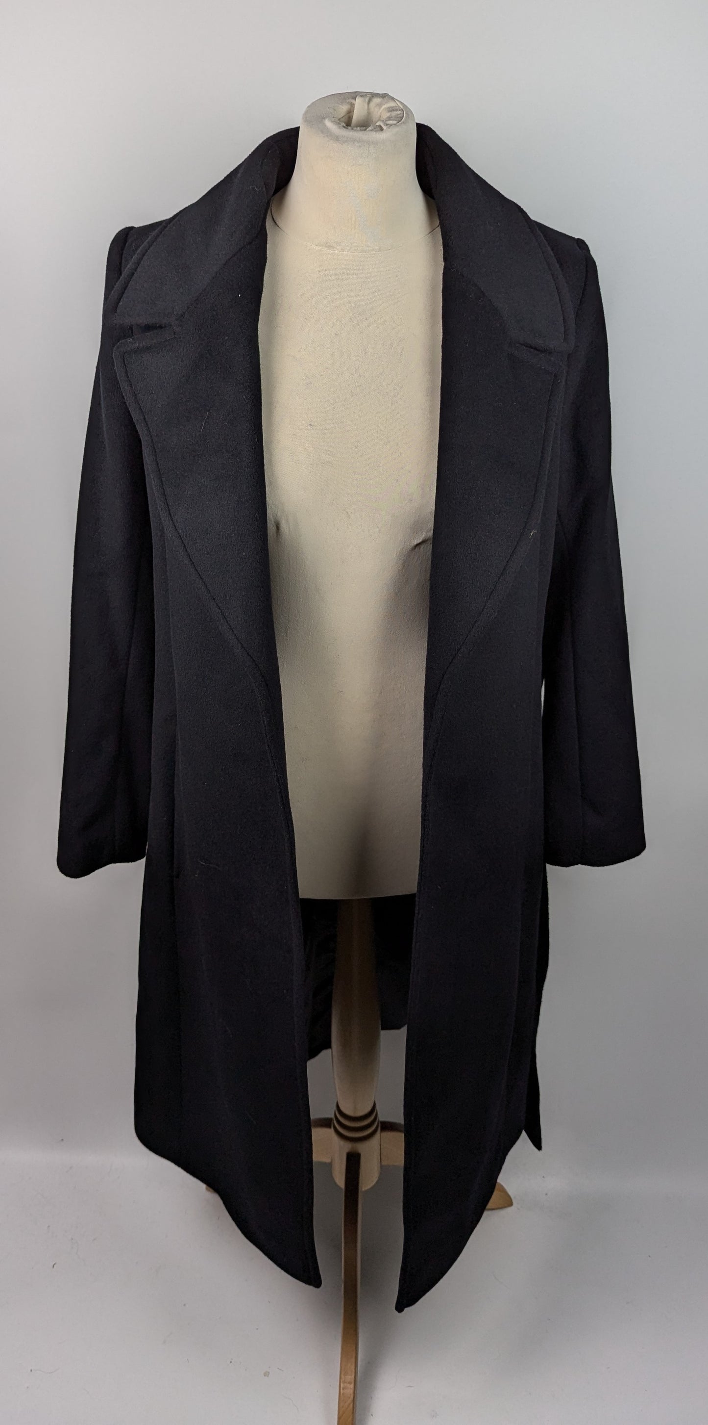 Lauren by Ralph Lauren Belted Wrap Coat Womens - Black