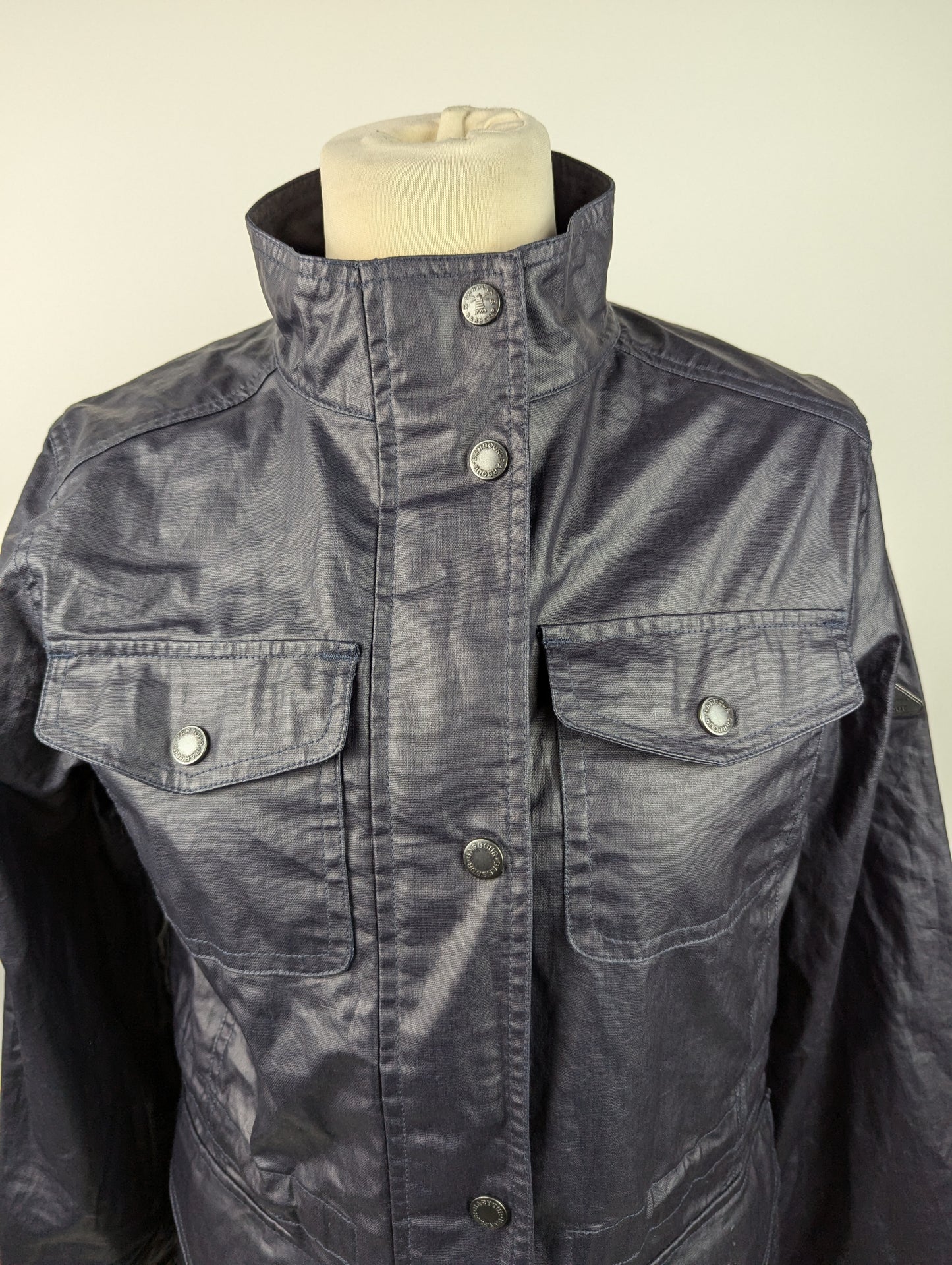 BARBOUR Murre Casual Jacket Womens - Navy Blue