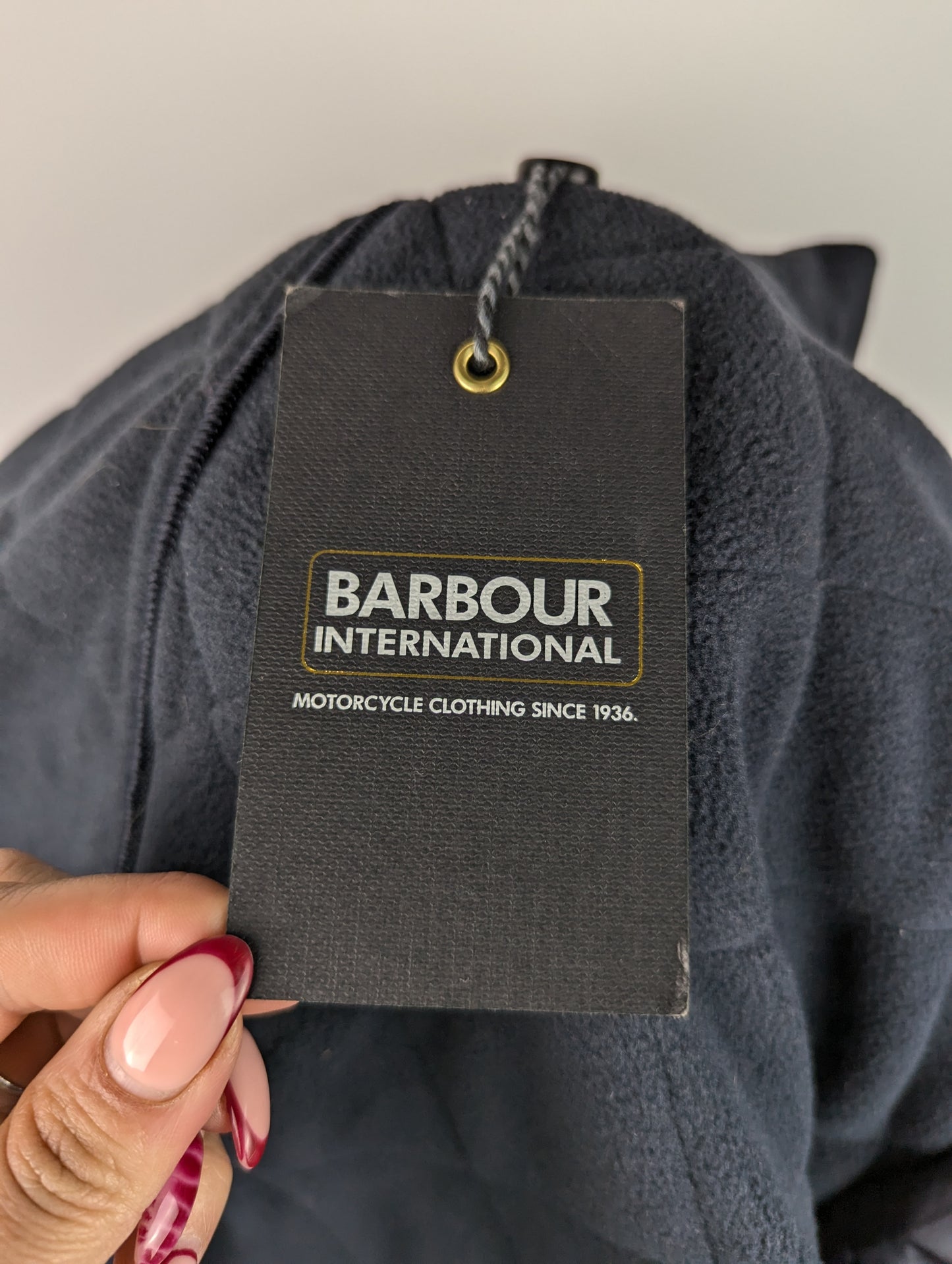 Barbour International Tourer Ariel Polarquilt Jacket - Navy