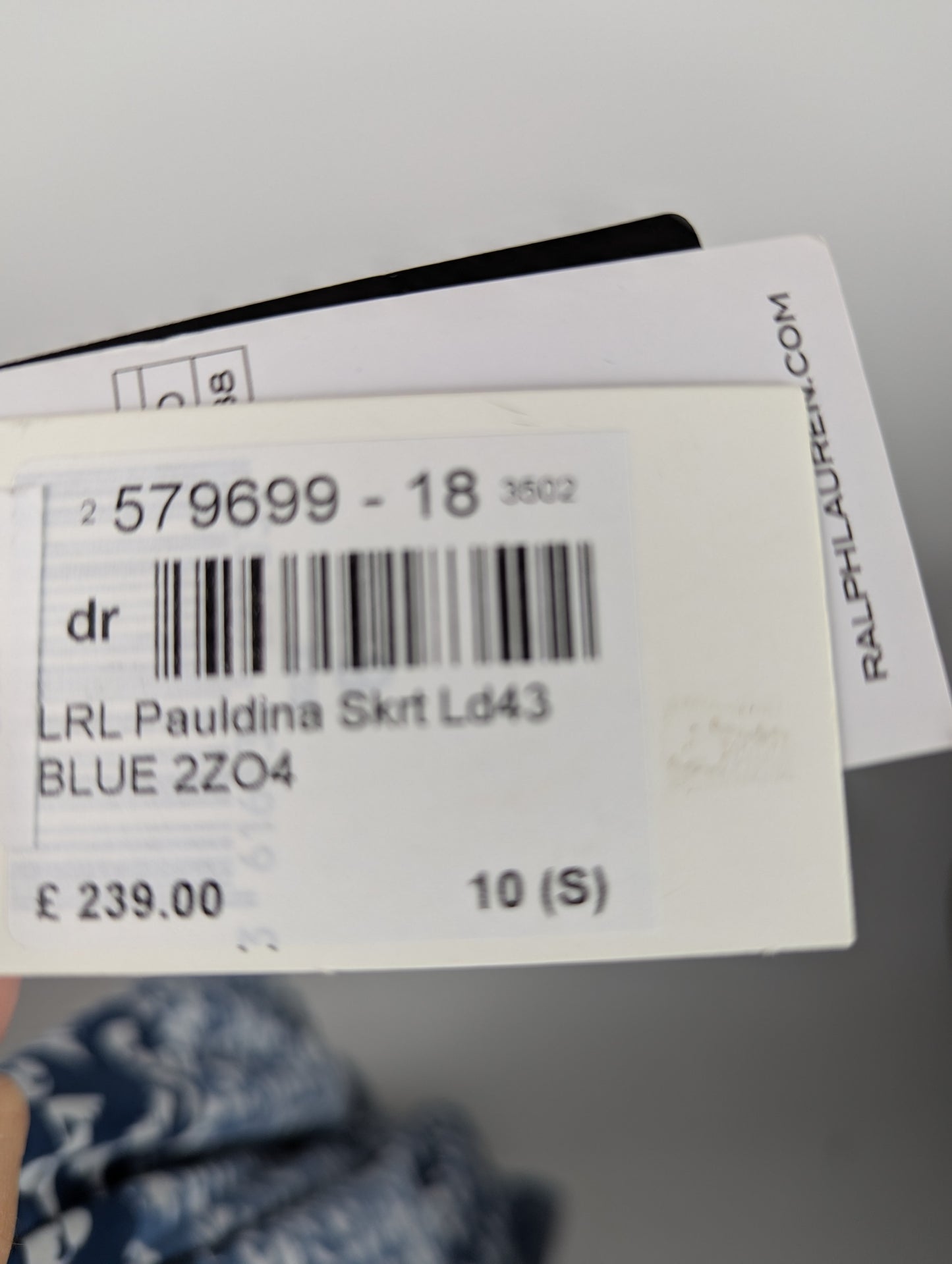 Lauren by Ralph Lauren Womens Pauldina Skirt - Blue