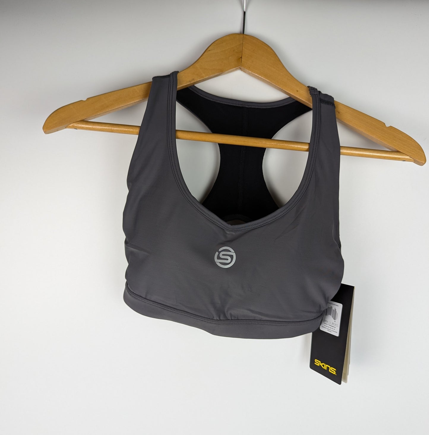 Skins Series-3 Active Bra - Grey