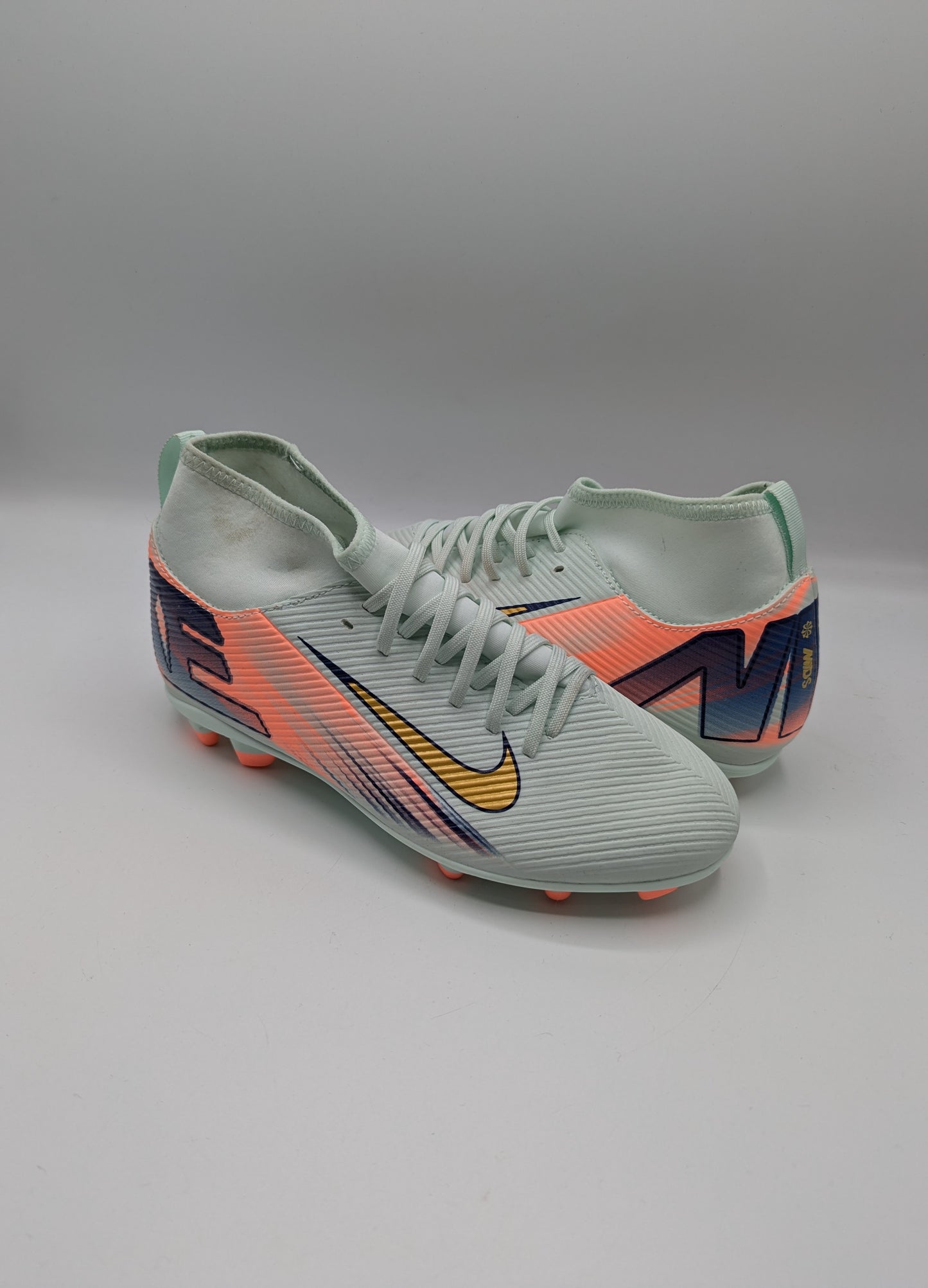 Nike Mercurial Superfly 10 Club Junior Firm Ground Football Boots - Green/White