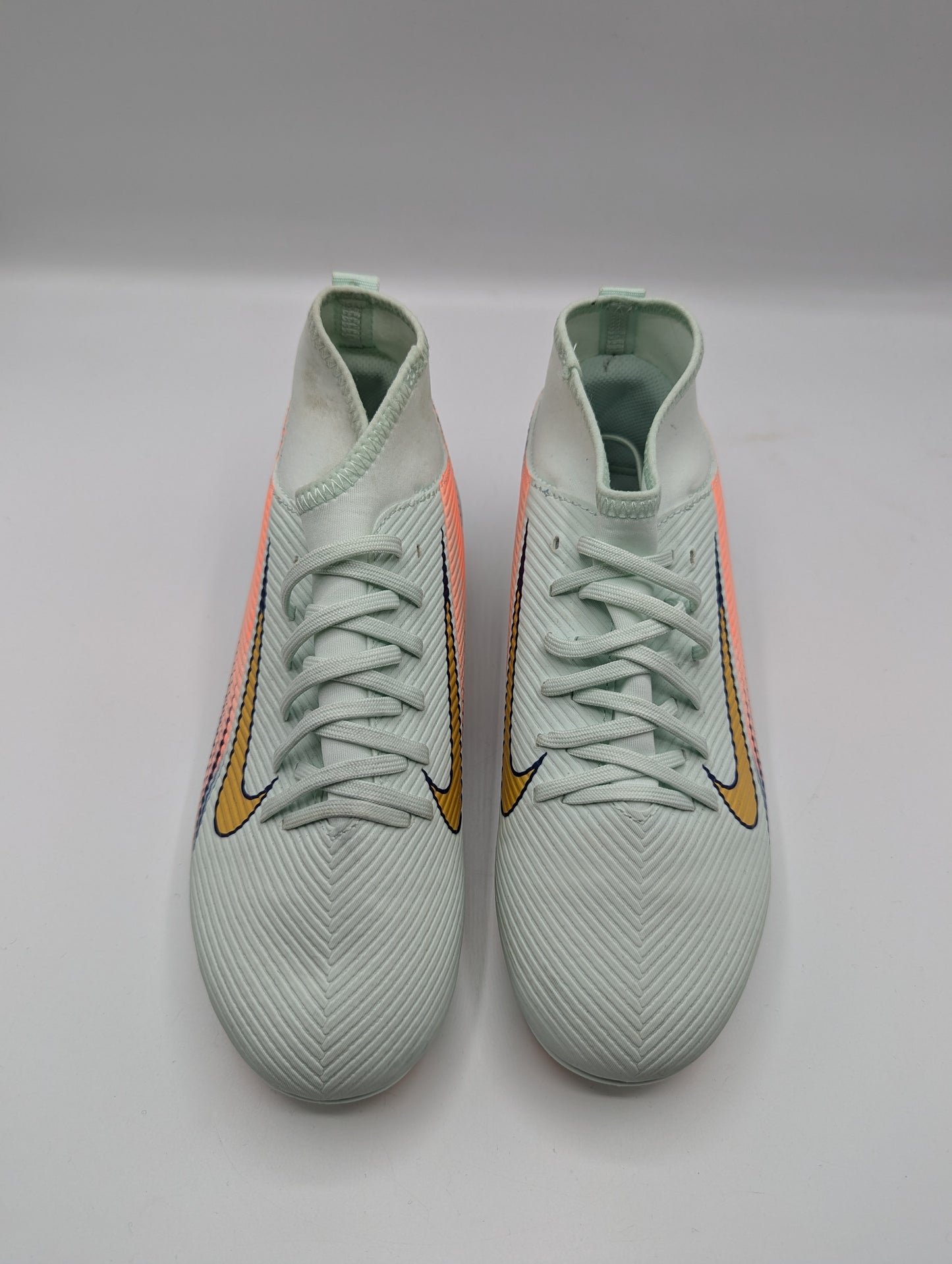 Nike Mercurial Superfly 10 Club Junior Firm Ground Football Boots - Green/White