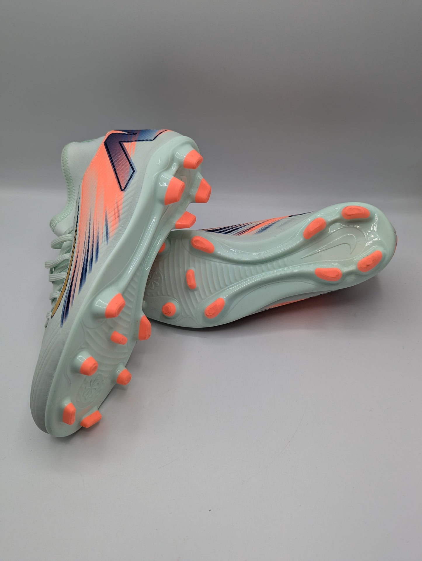 Nike Mercurial Superfly 10 Club Junior Firm Ground Football Boots - Green/White