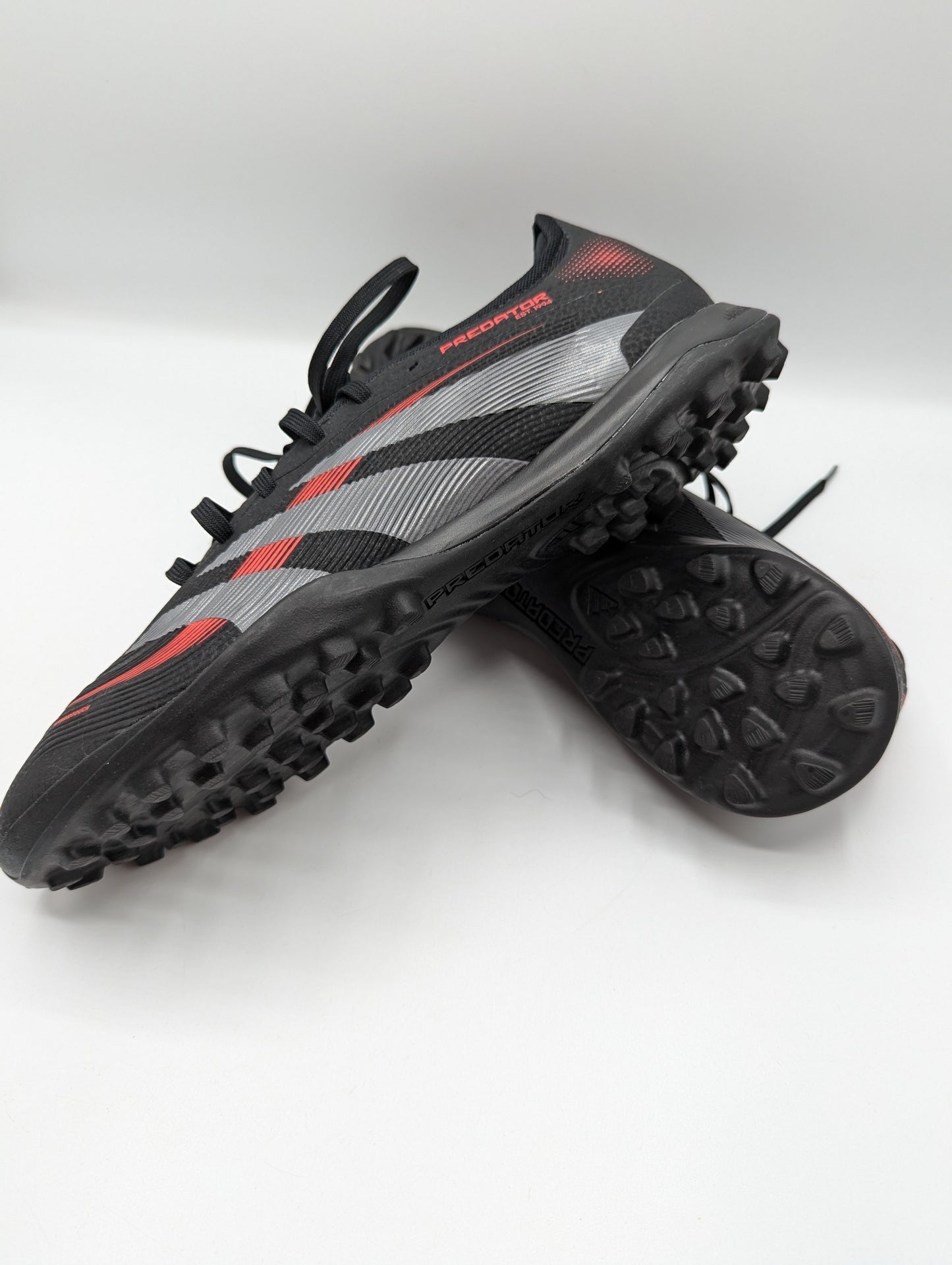 Adidas Predator Pro TF Astro Turf Boots - Black / Red