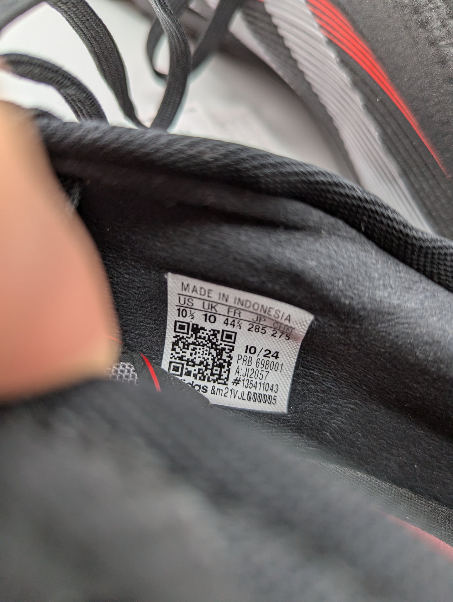 Adidas Predator Pro TF Astro Turf Boots - Black / Red