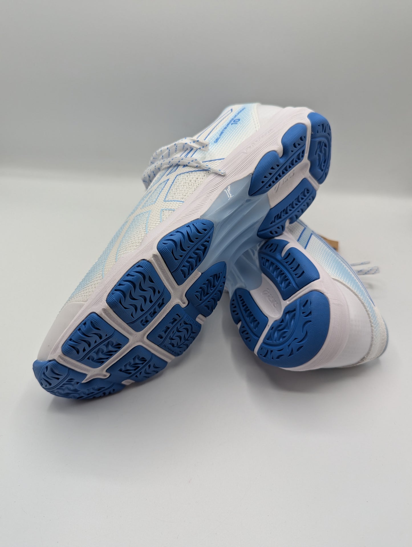 Asics Gel-Netburner Academy 10 Netball Shoes Womens - White / Blue