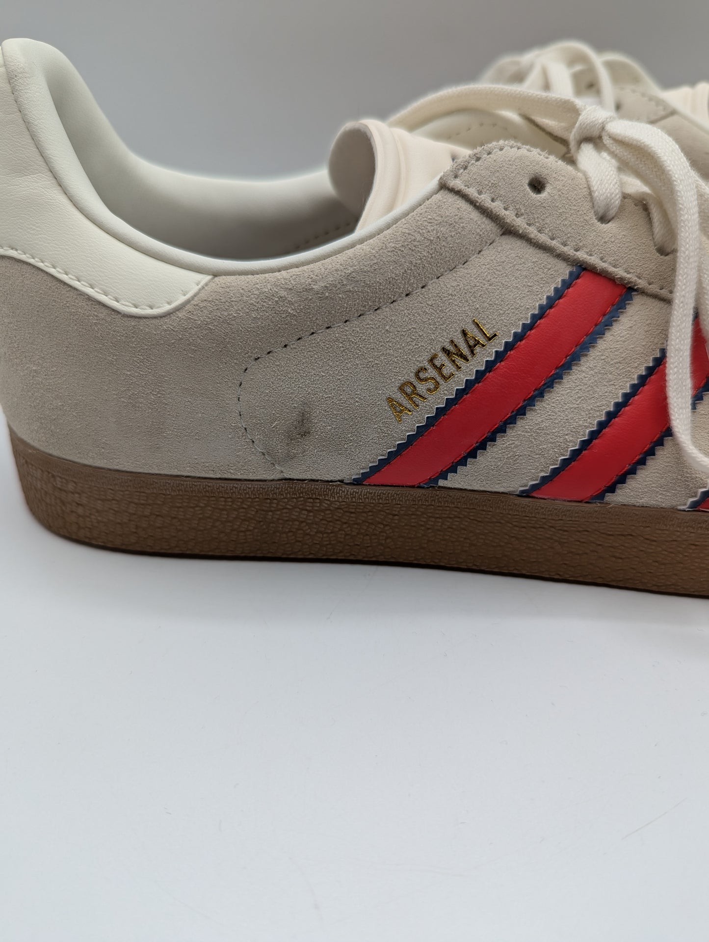 Adidas Gazelle Arsenal Terrace Icons Shoes - Red / Beige