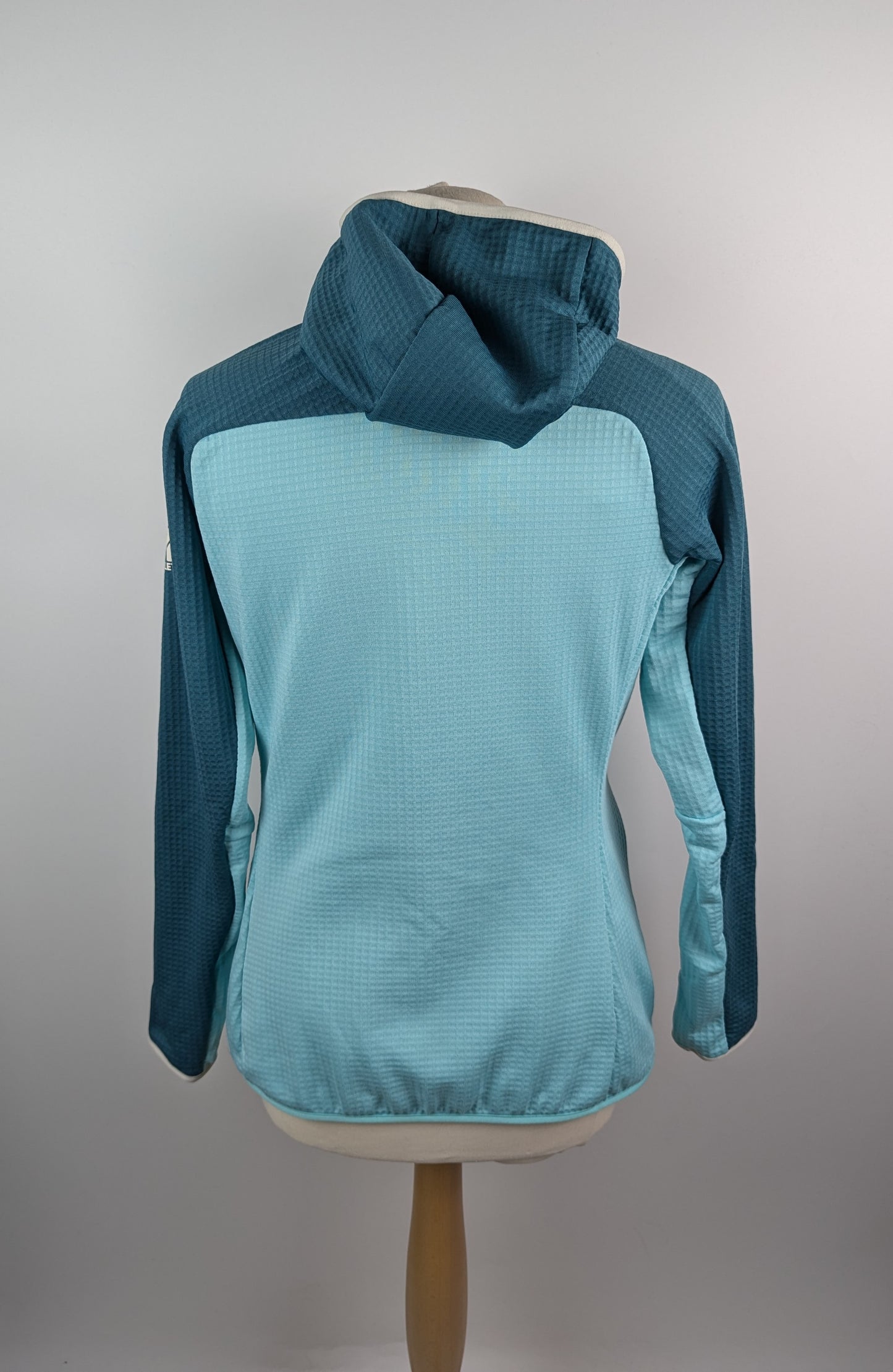 Millet Womens Fusion Grid Fleece Jacket - Aruba/Hydro Blue