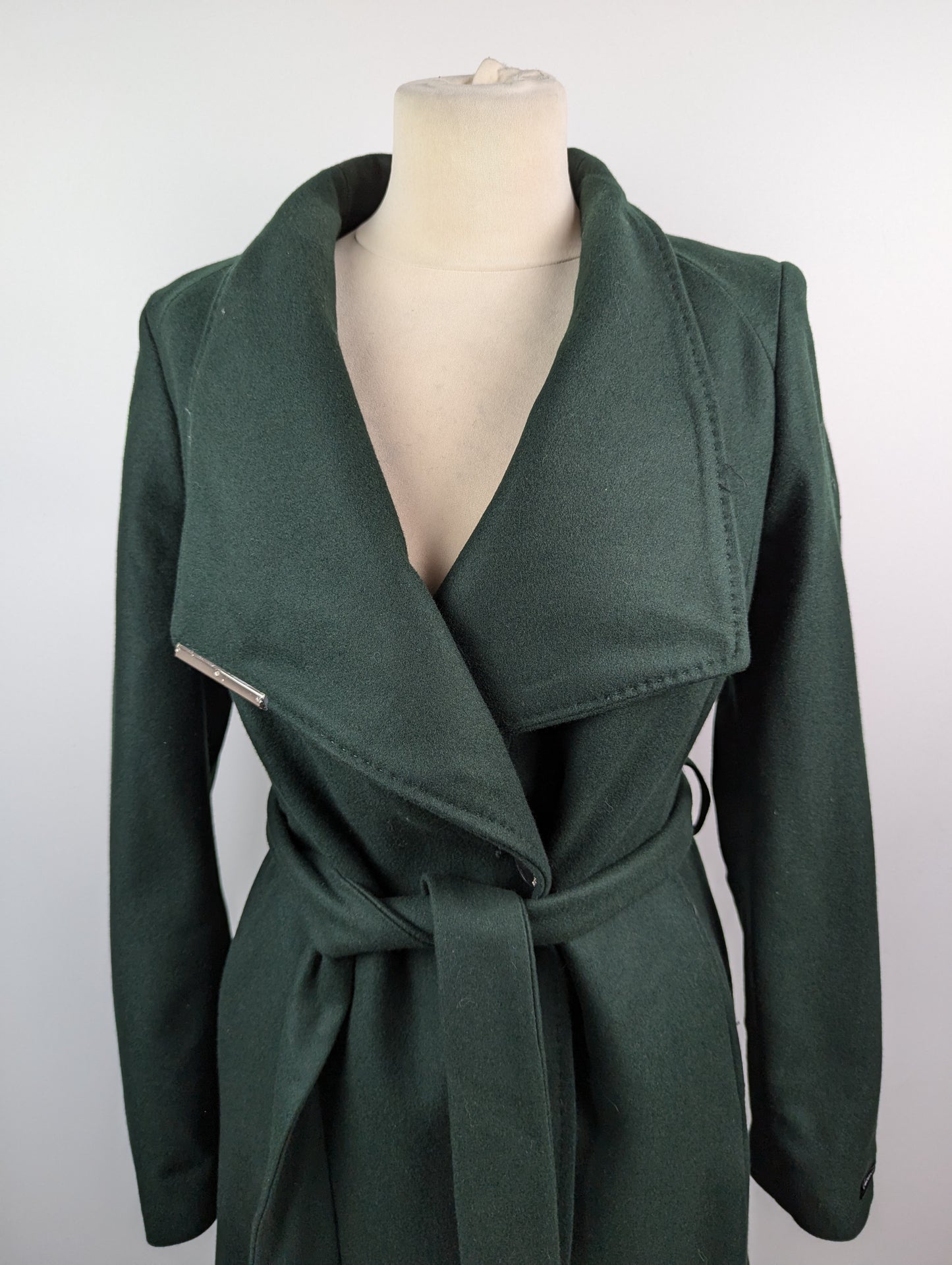 Ted Baker Rose Wool Jacket - Dark Green
