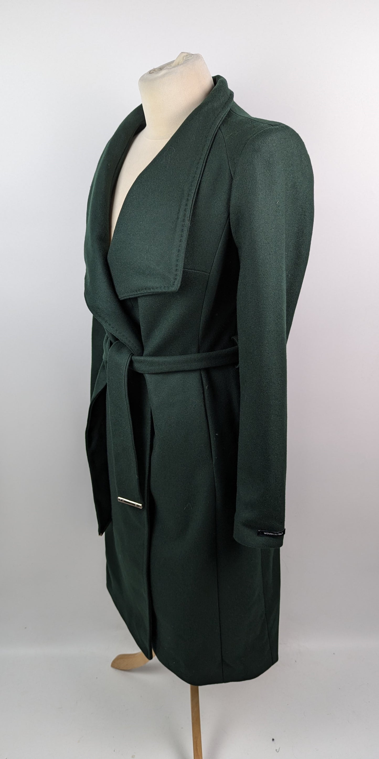 Ted Baker Rose Wool Jacket - Dark Green