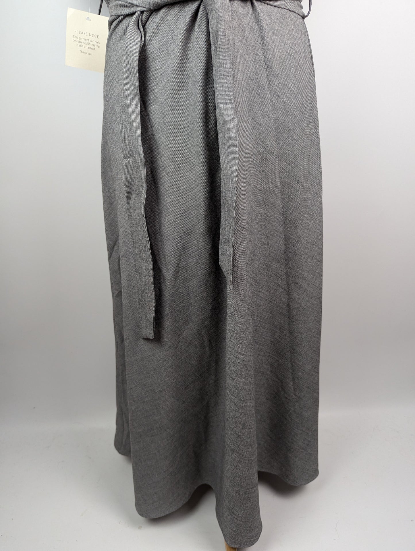 Phase Eight Silvia Midi Shirt Dress Womens - Grey