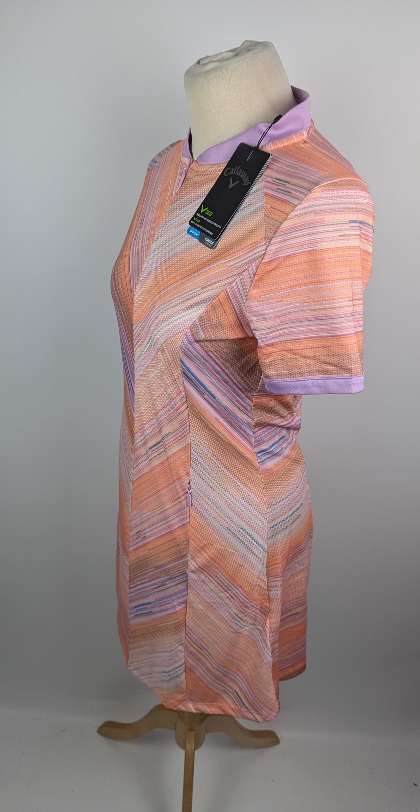 Callaway Strass Dress Womens Golf Dress - Orange / Multi