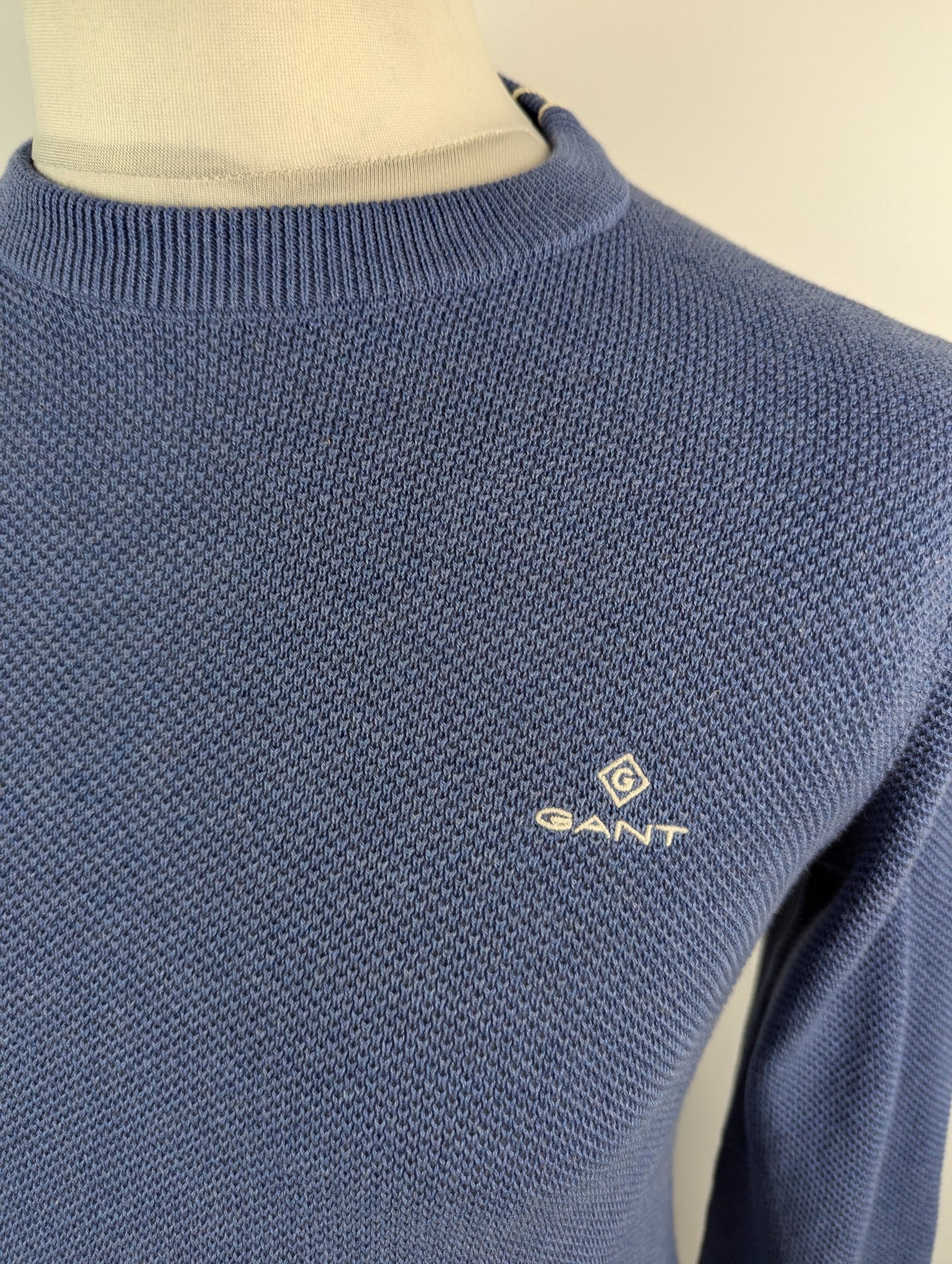 Gant Nebs Neps Melange Crewneck Sweatshirt - Blue