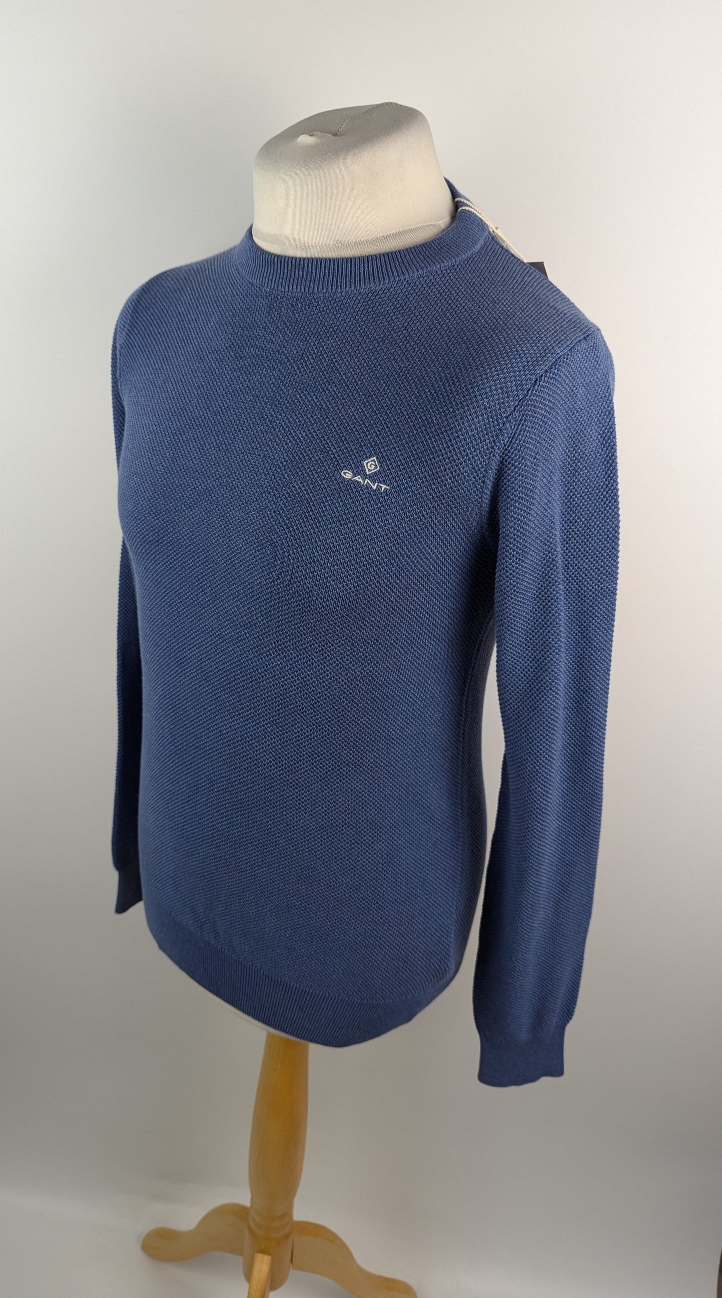 Gant Nebs Neps Melange Crewneck Sweatshirt - Blue