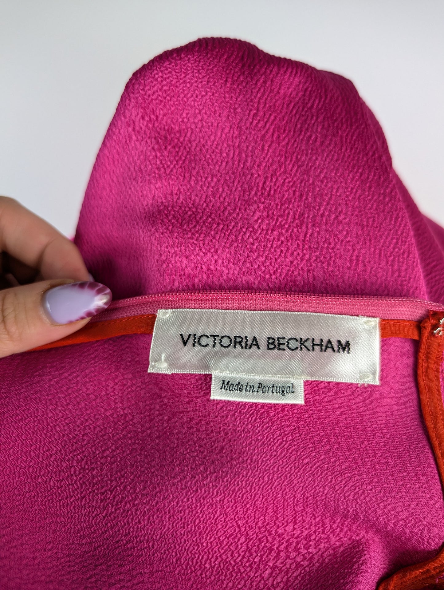 Victoria Beckham Womens Short Dress - Pink