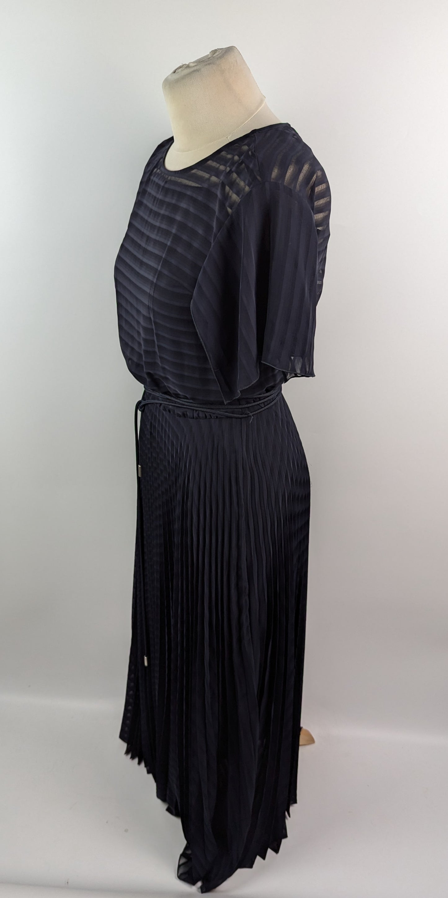 Hugo Boss Swesply Womens Formal Dress - Navy