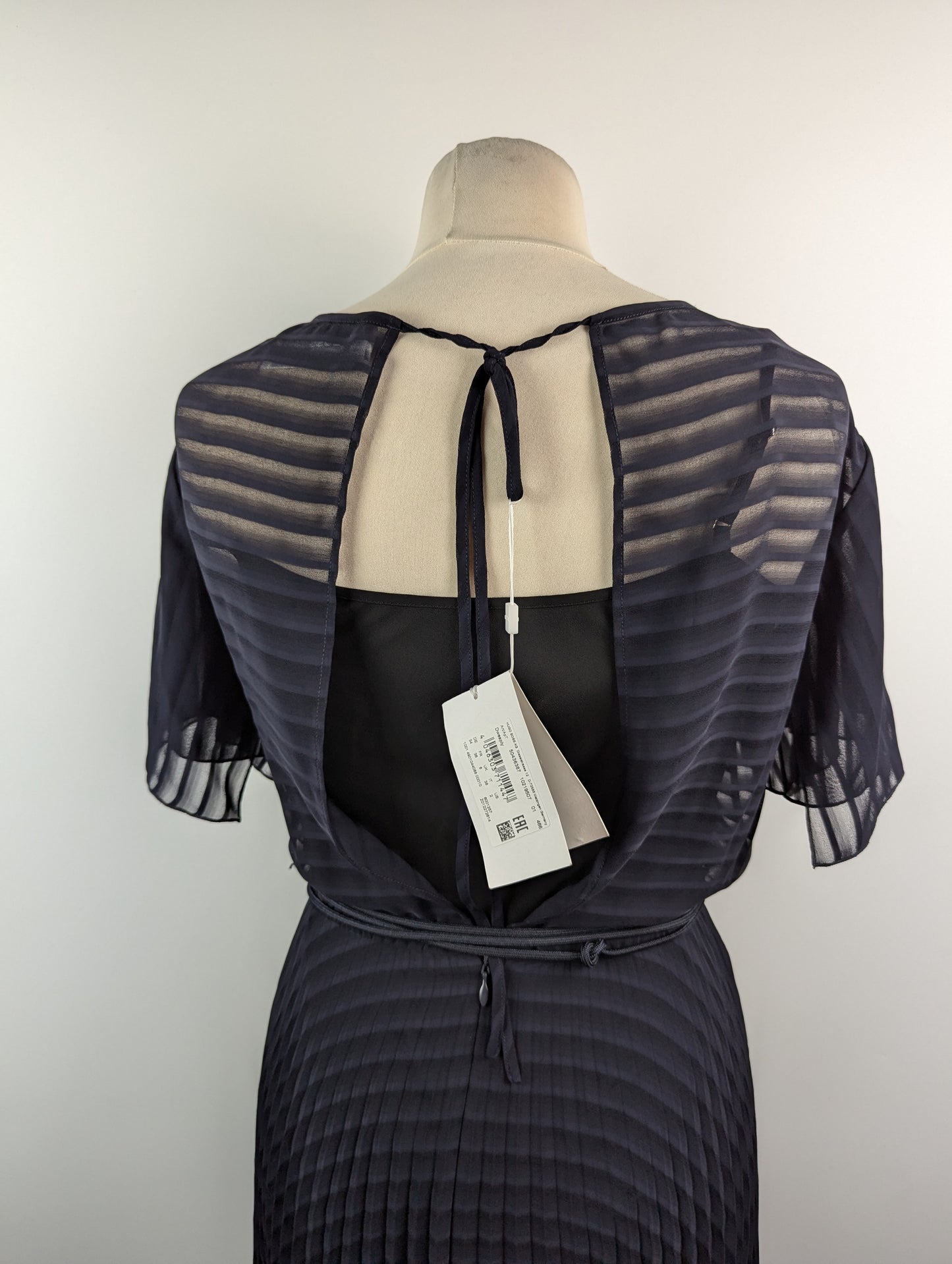 Hugo Boss Swesply Womens Formal Dress - Navy